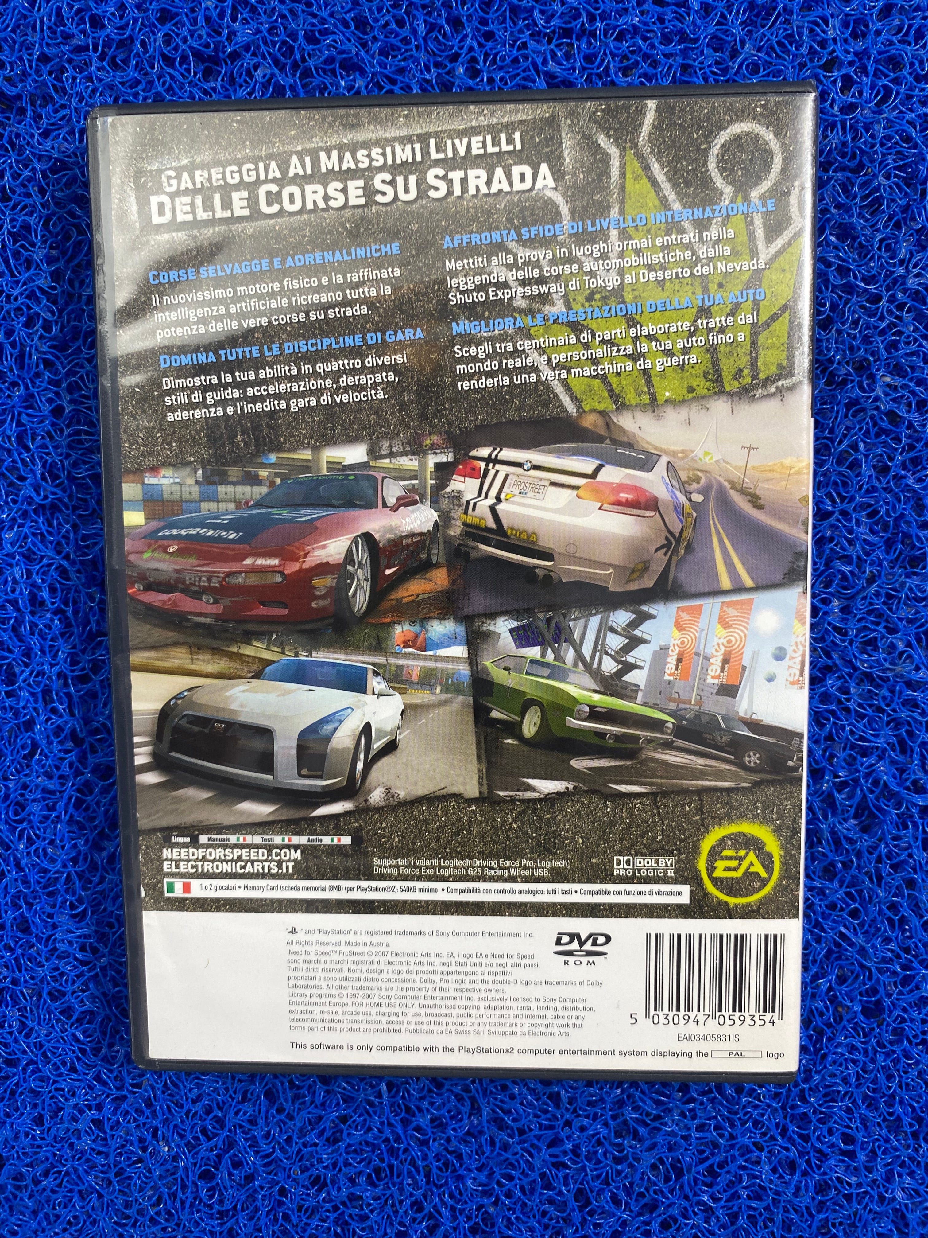 PS2# Need for speed pro Street (E)