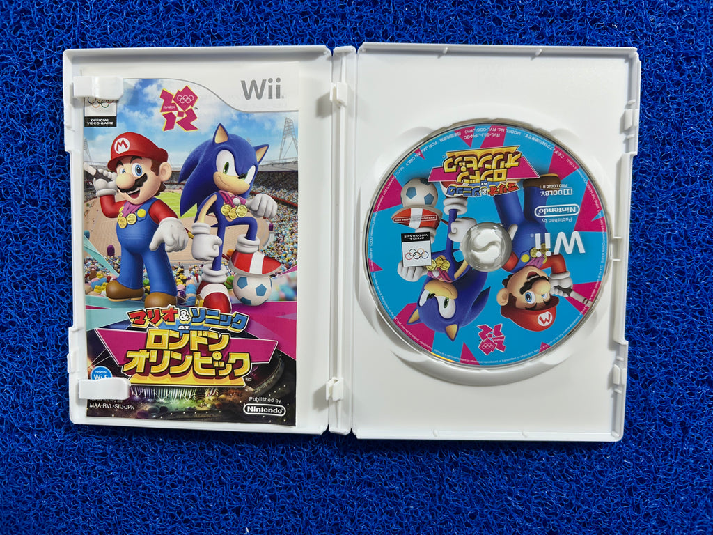 WII Mario and sonic at the london olympic (J)