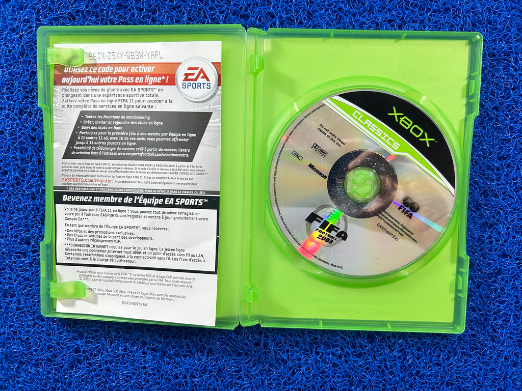 XBOX Fifa 2003 (E)