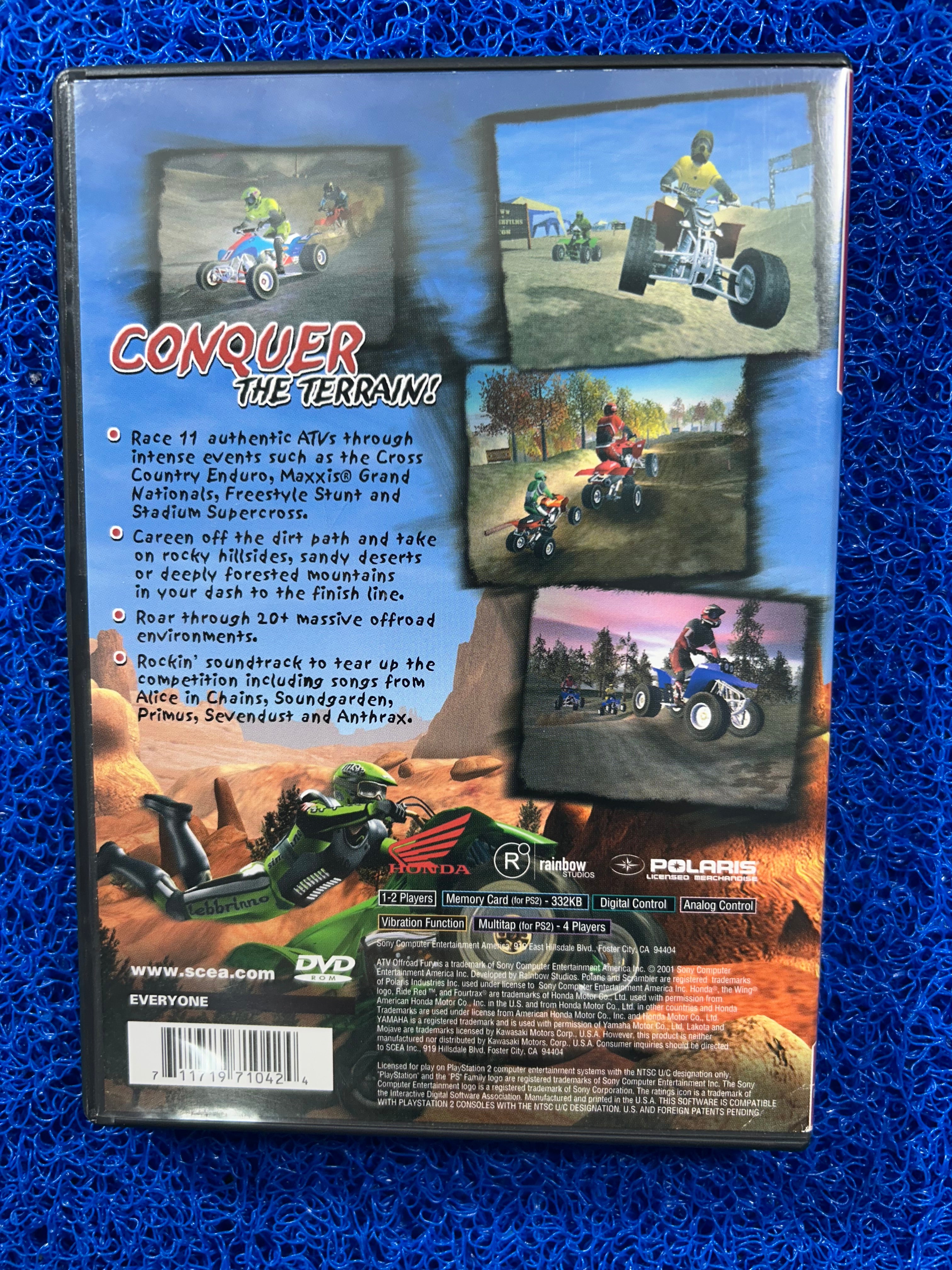 PS2 ATV Offroad fury (A)