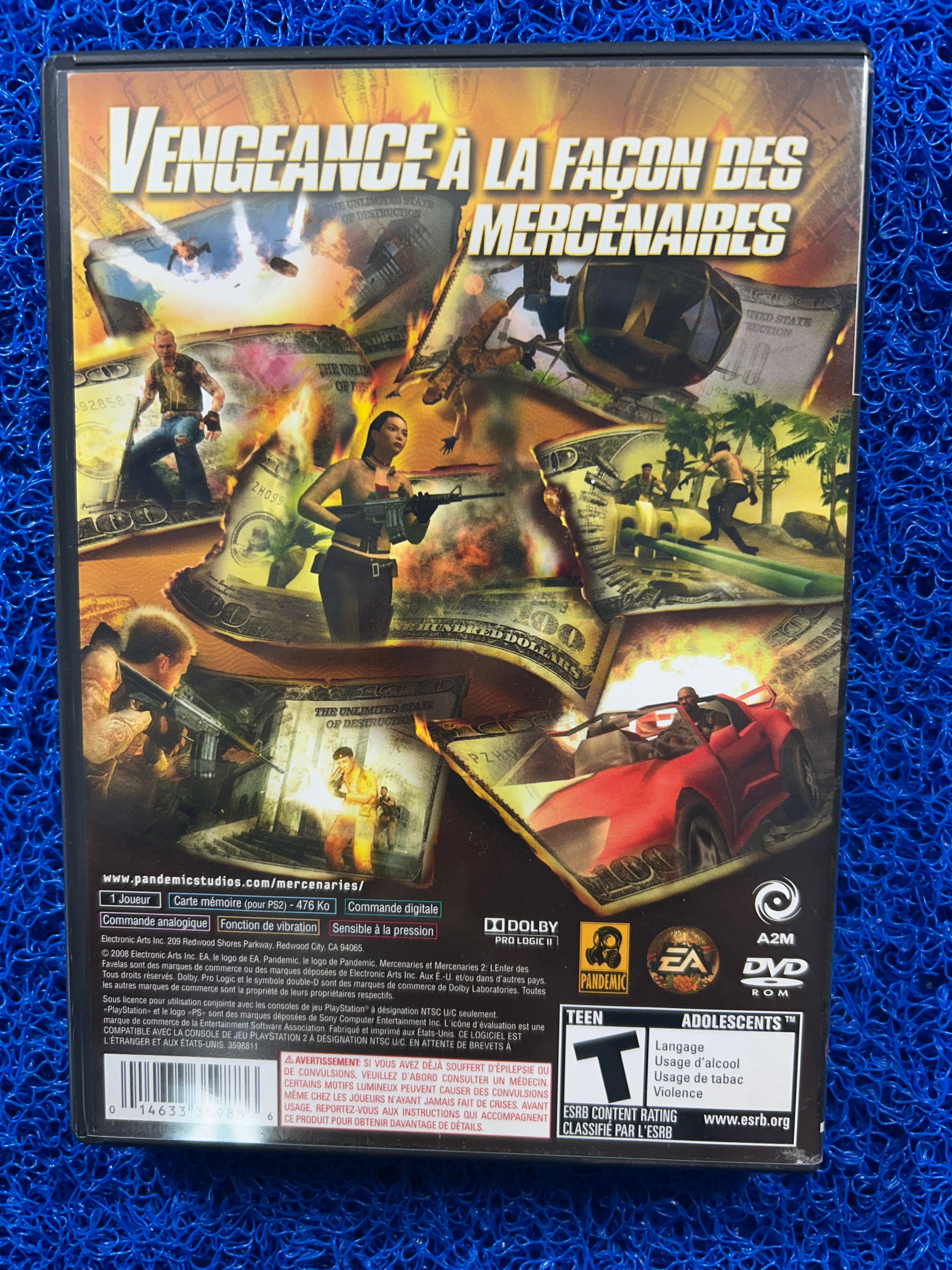 PS2 Mercenaries 2 (A)