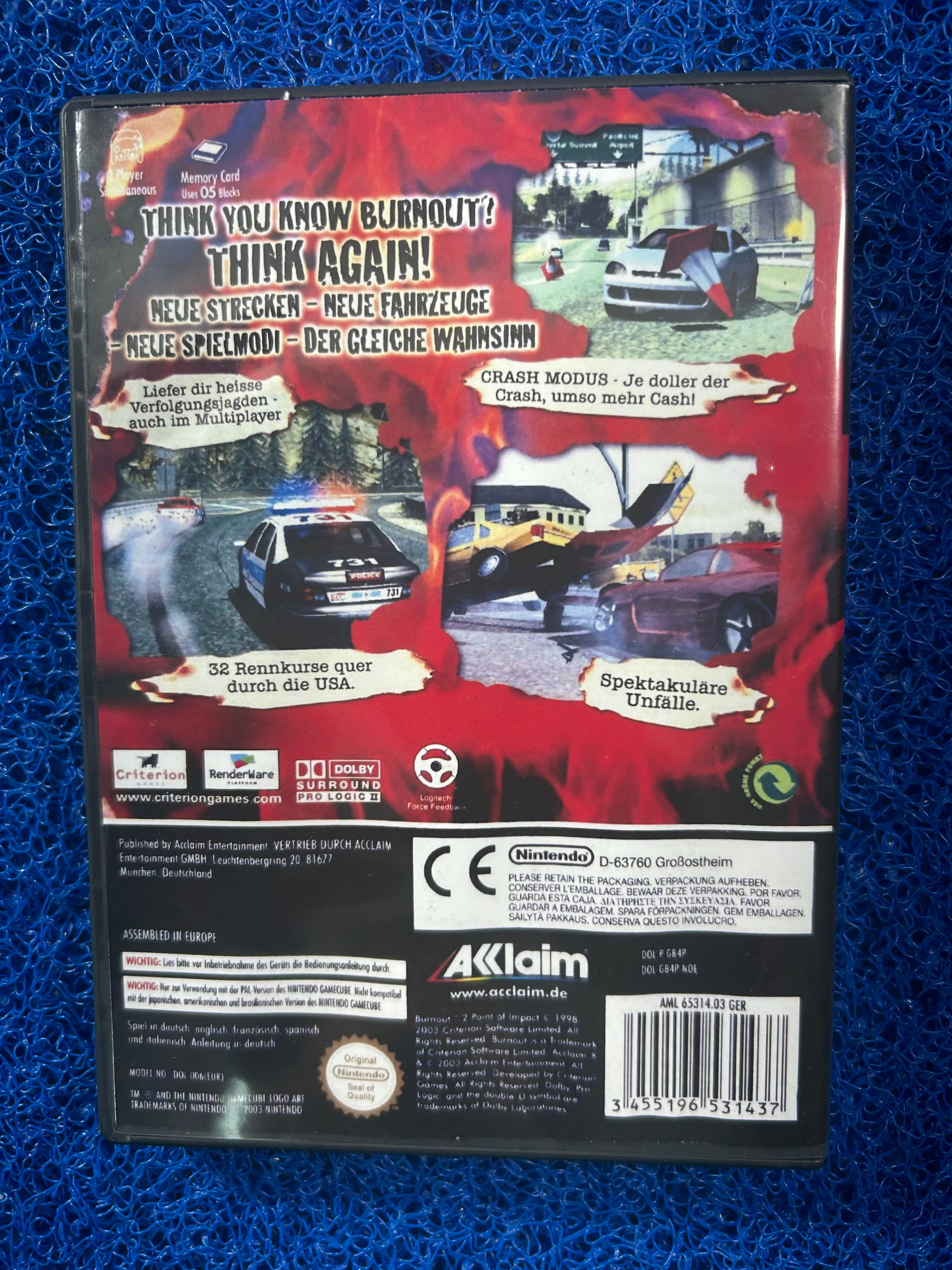 GAMECUBE# Burnout 2 (A)
