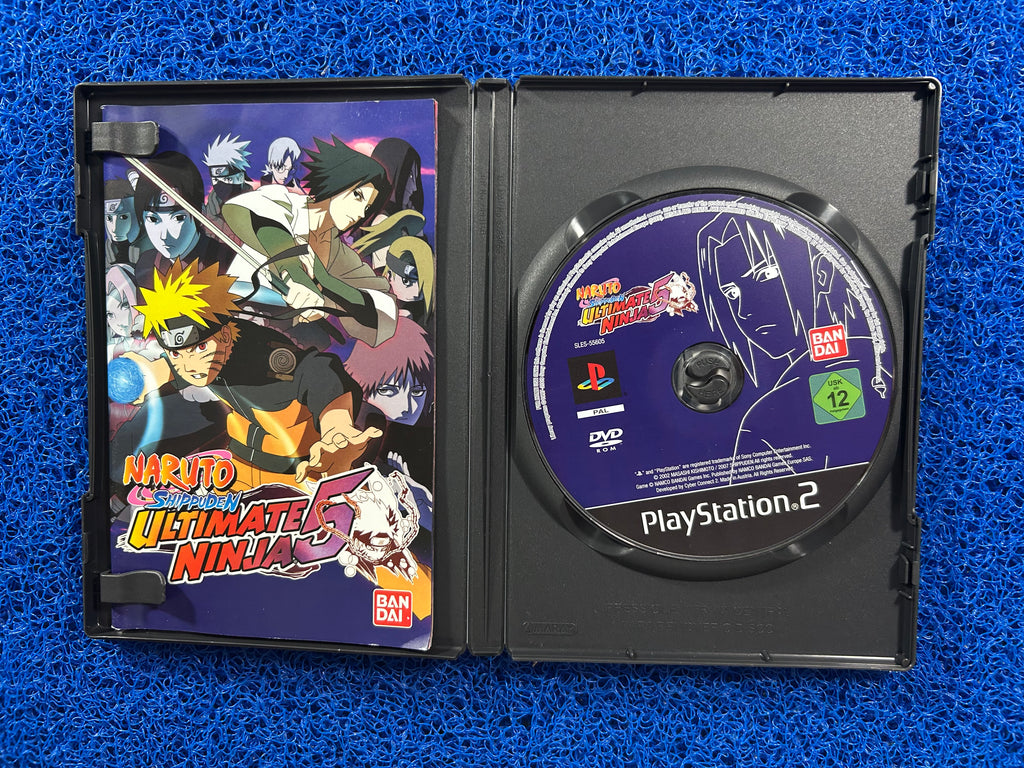 PS2 Naruto ultimate ninja 5 (E)