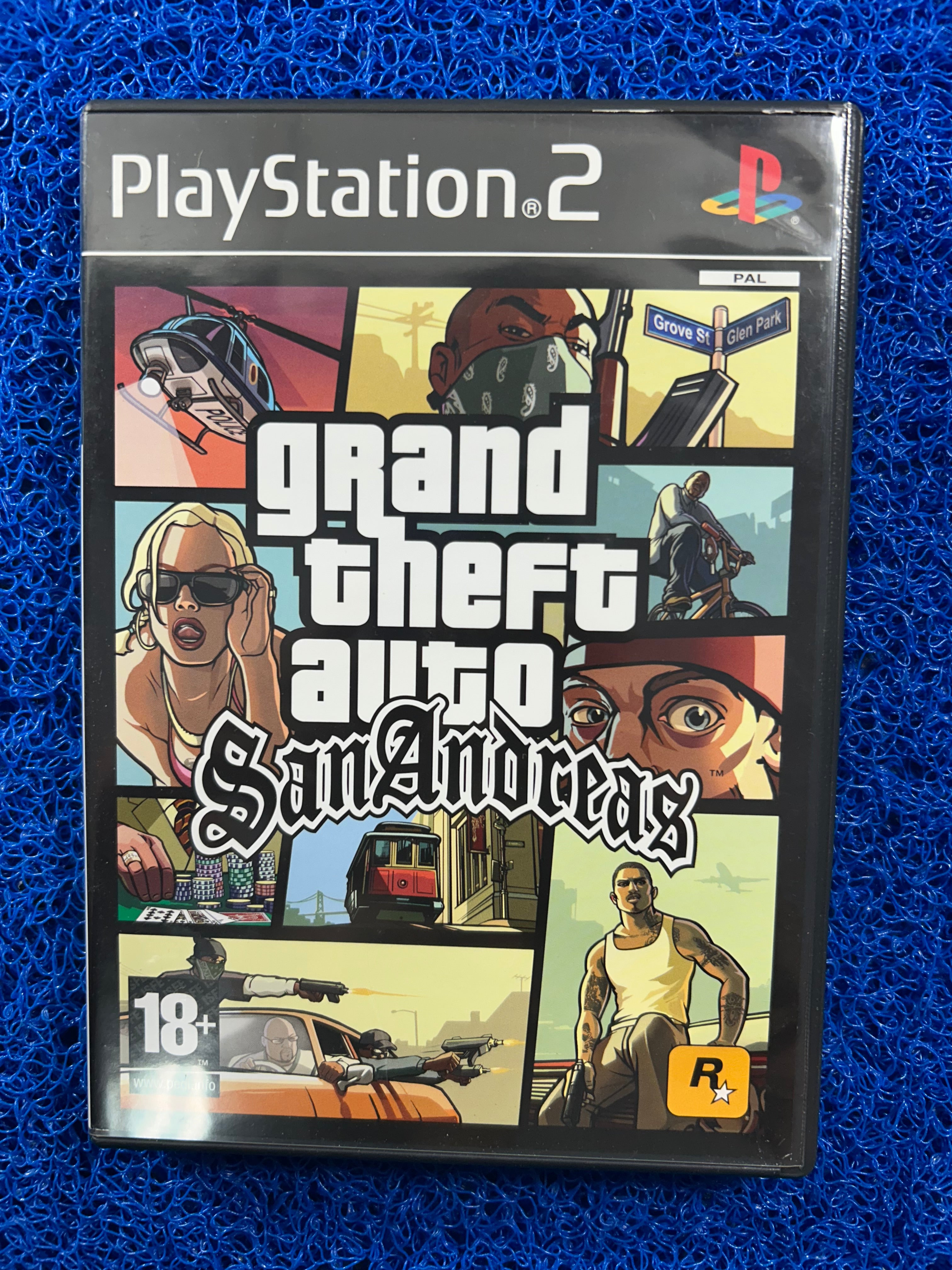 PS2 GTA San andreas (E)