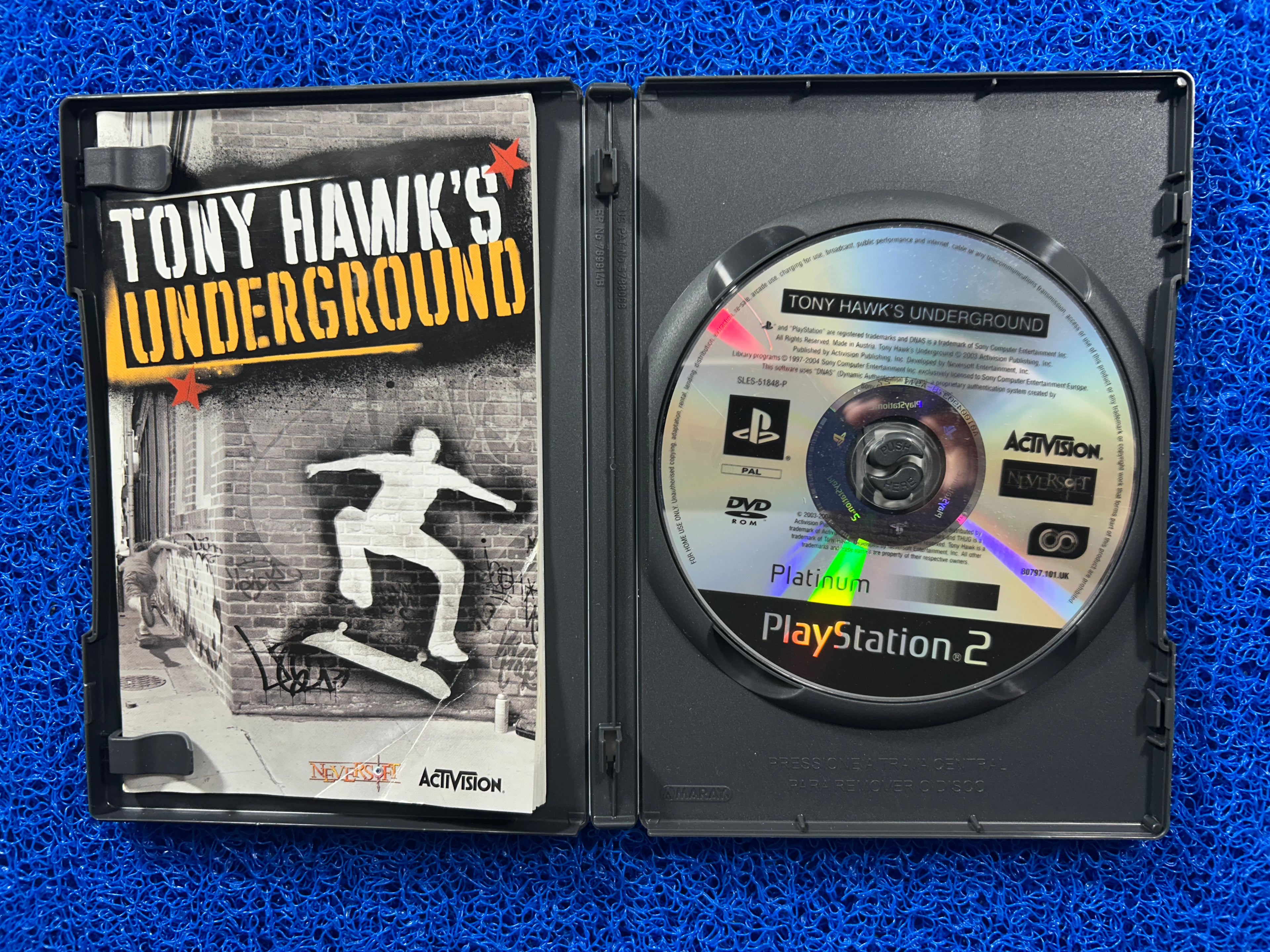 PS2 Tony hawk underground (E)