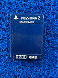 ACESSÓRIOS Memory card de ps2 azul metálico