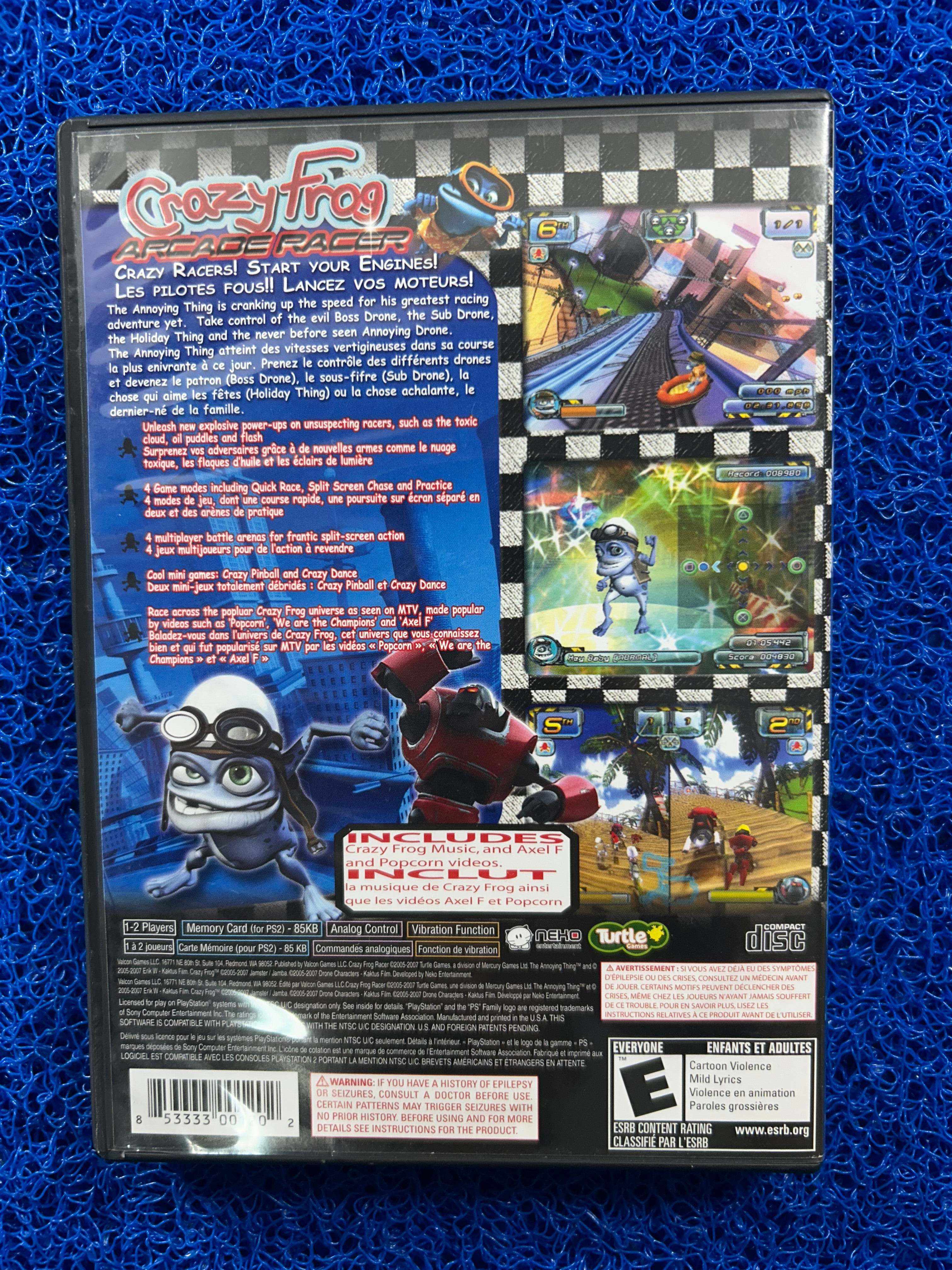 PS2 Crazy frog racer (A)