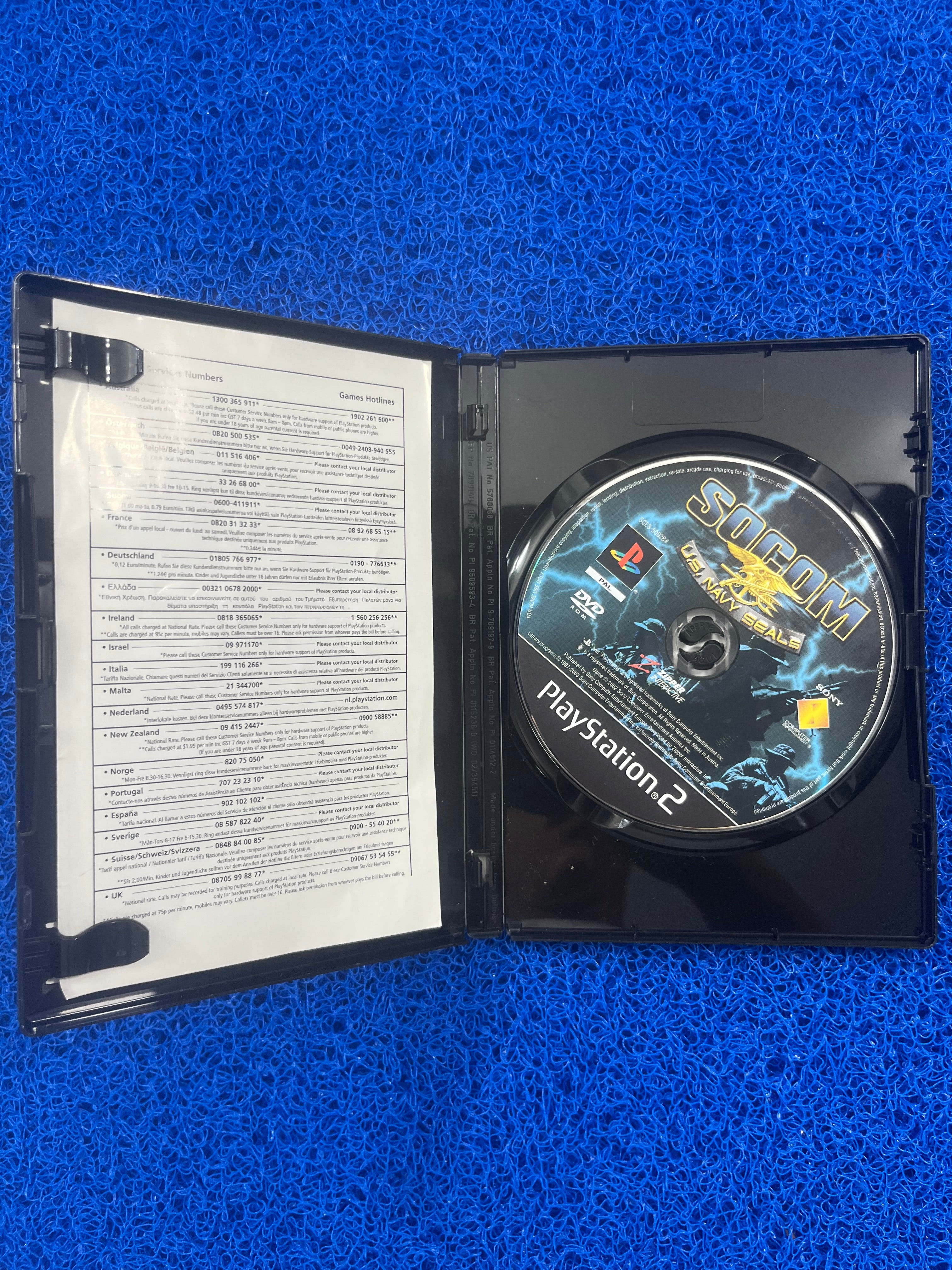 PS2 Socon Us Navy Seals(E)