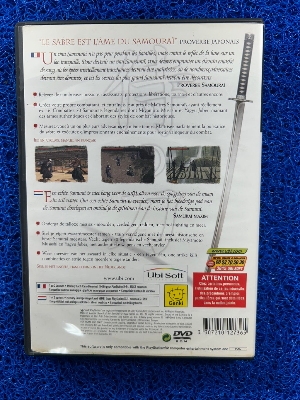 PS2 Sword of the samurai (E)