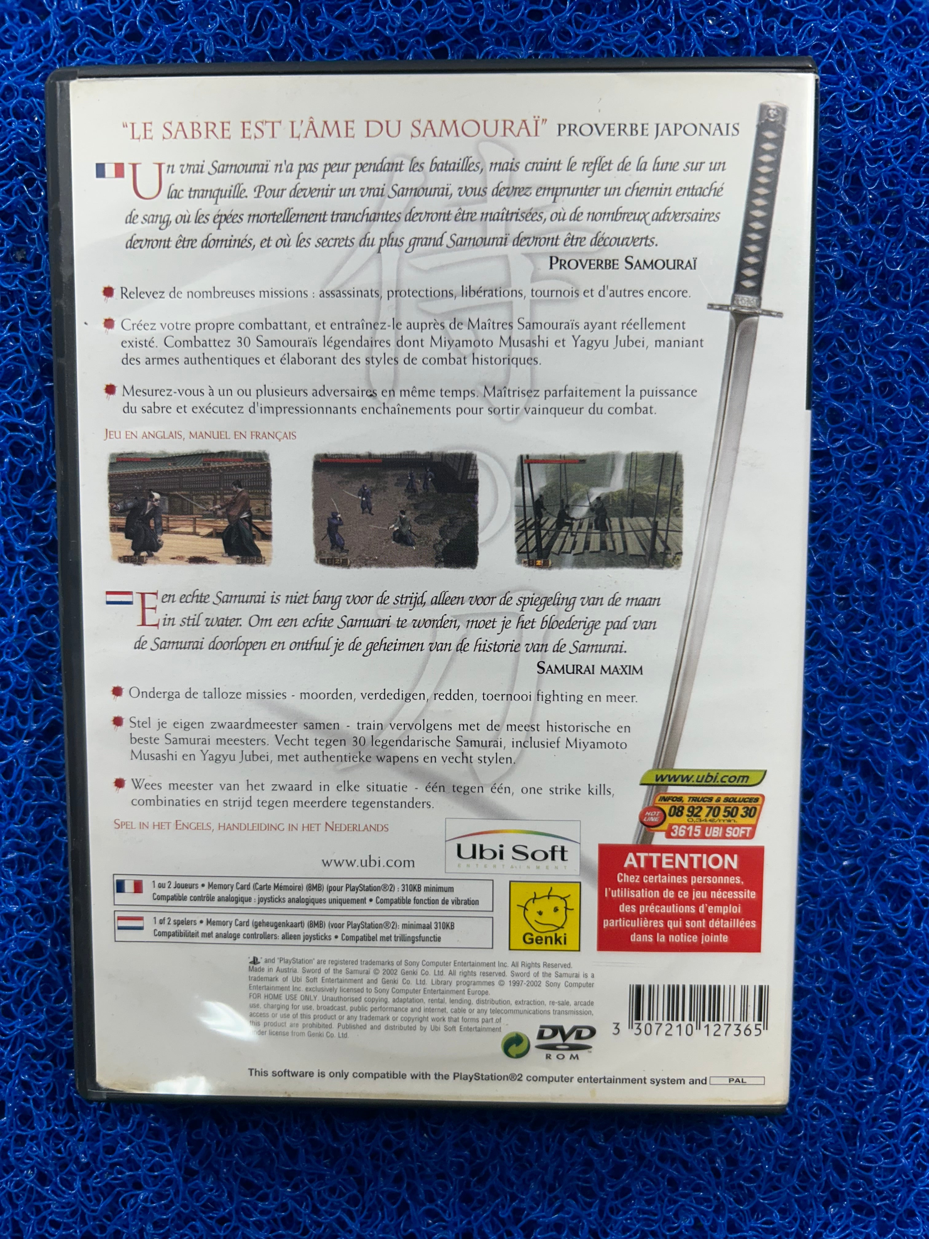 PS2 Sword of the samurai (E)