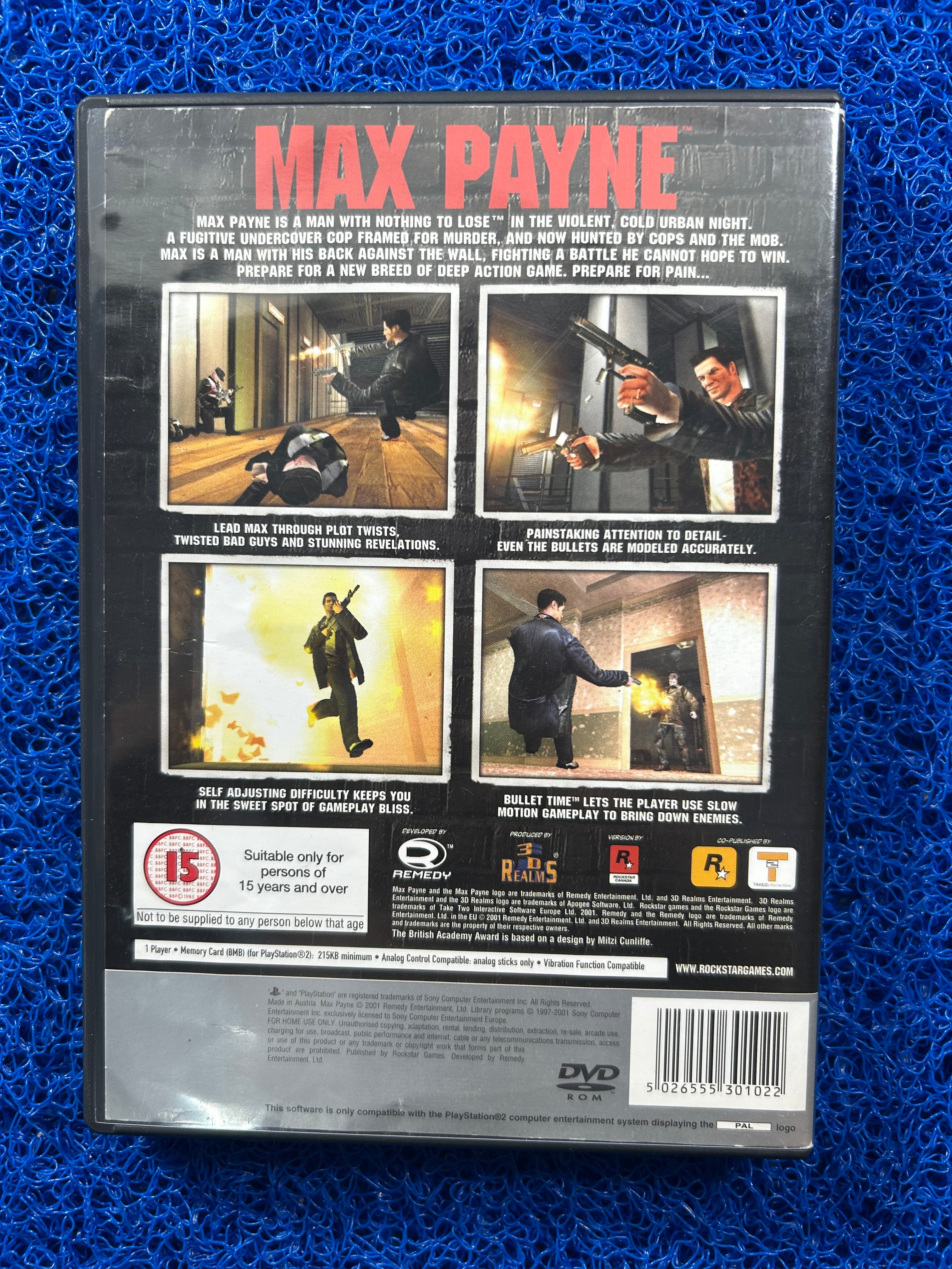 PS2 Max payne (E)