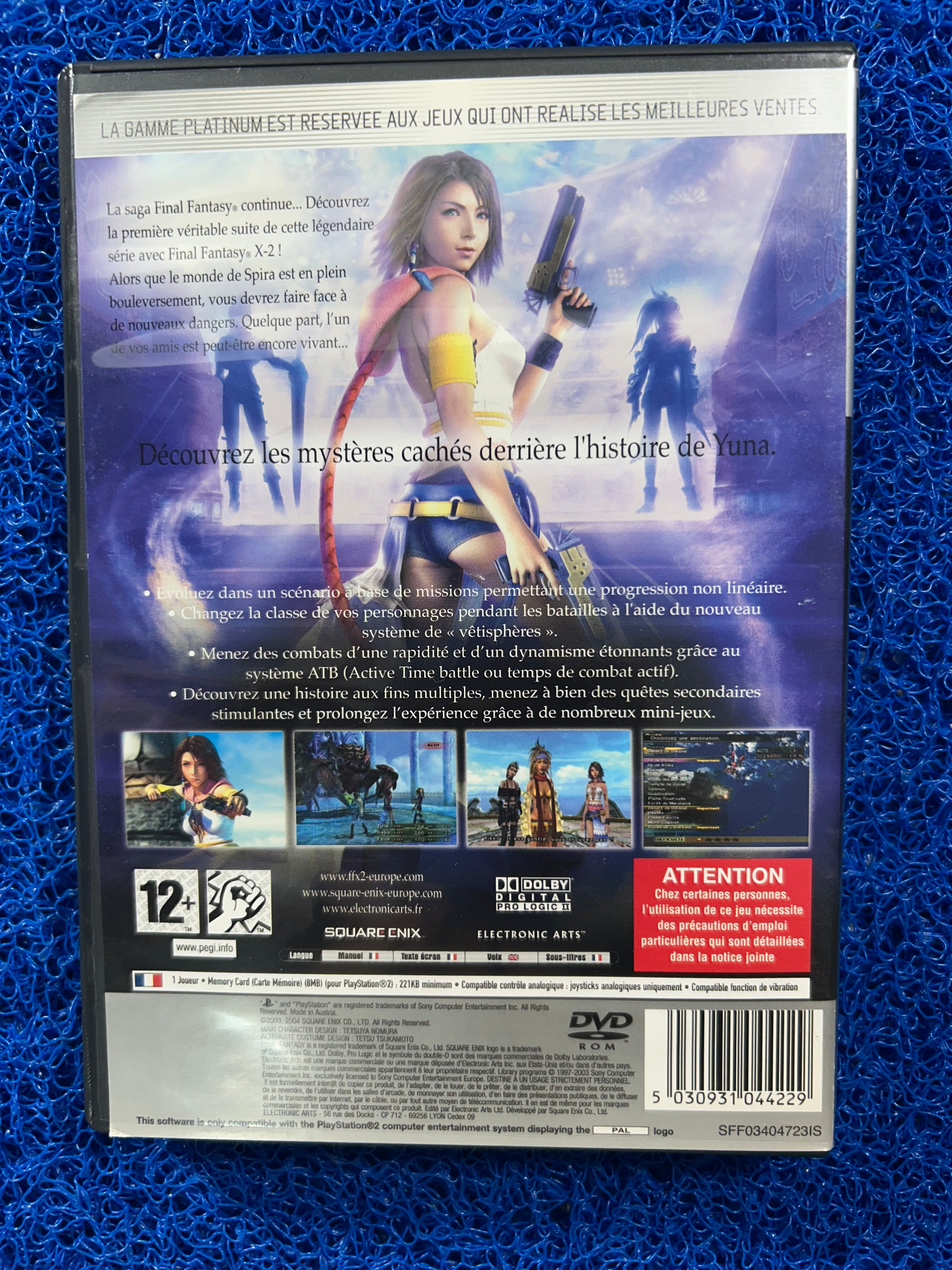 PS2 Final Fantasy x-2 (E)