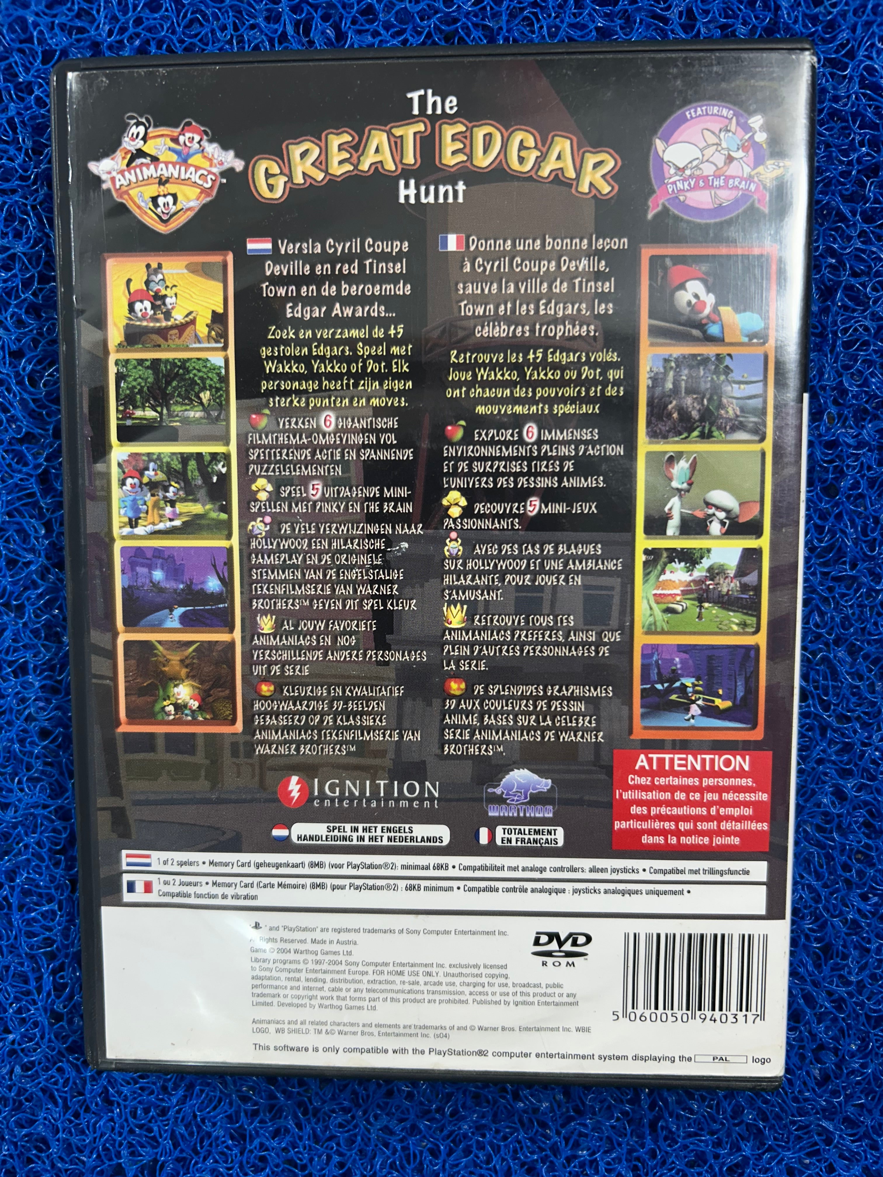 PS2# Great Edgar (E)
