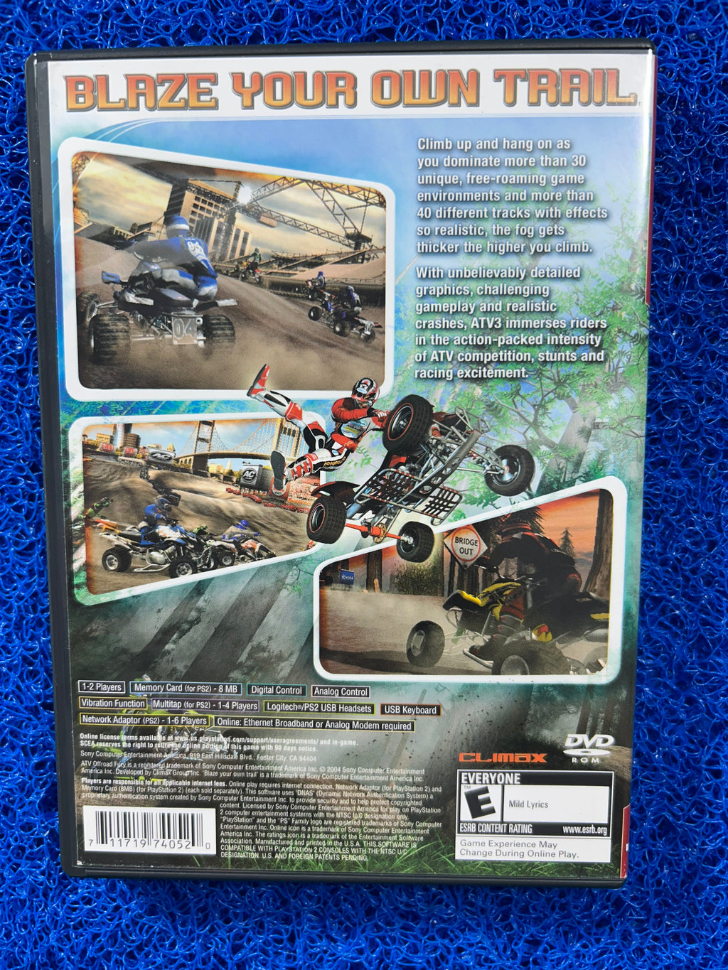 PS2 ATV Offroad fury 3 (A)