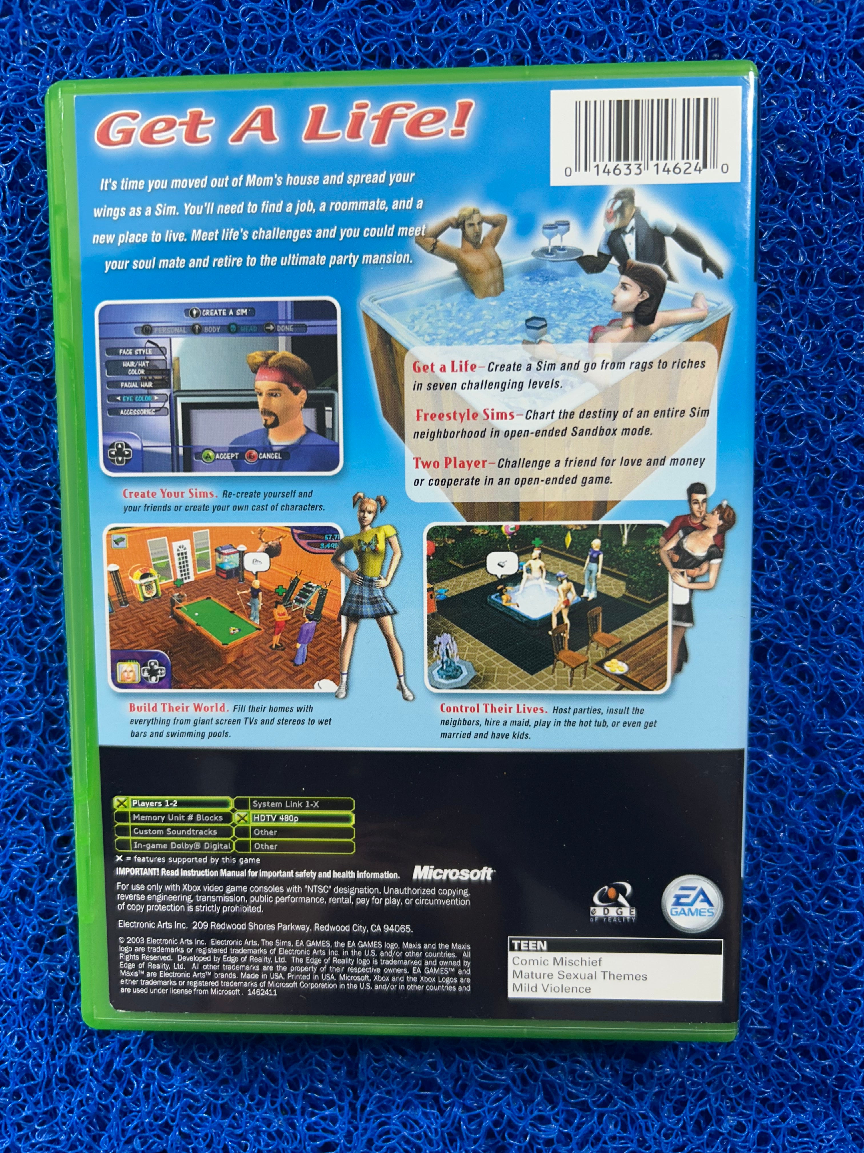 XBOX The sims (A)