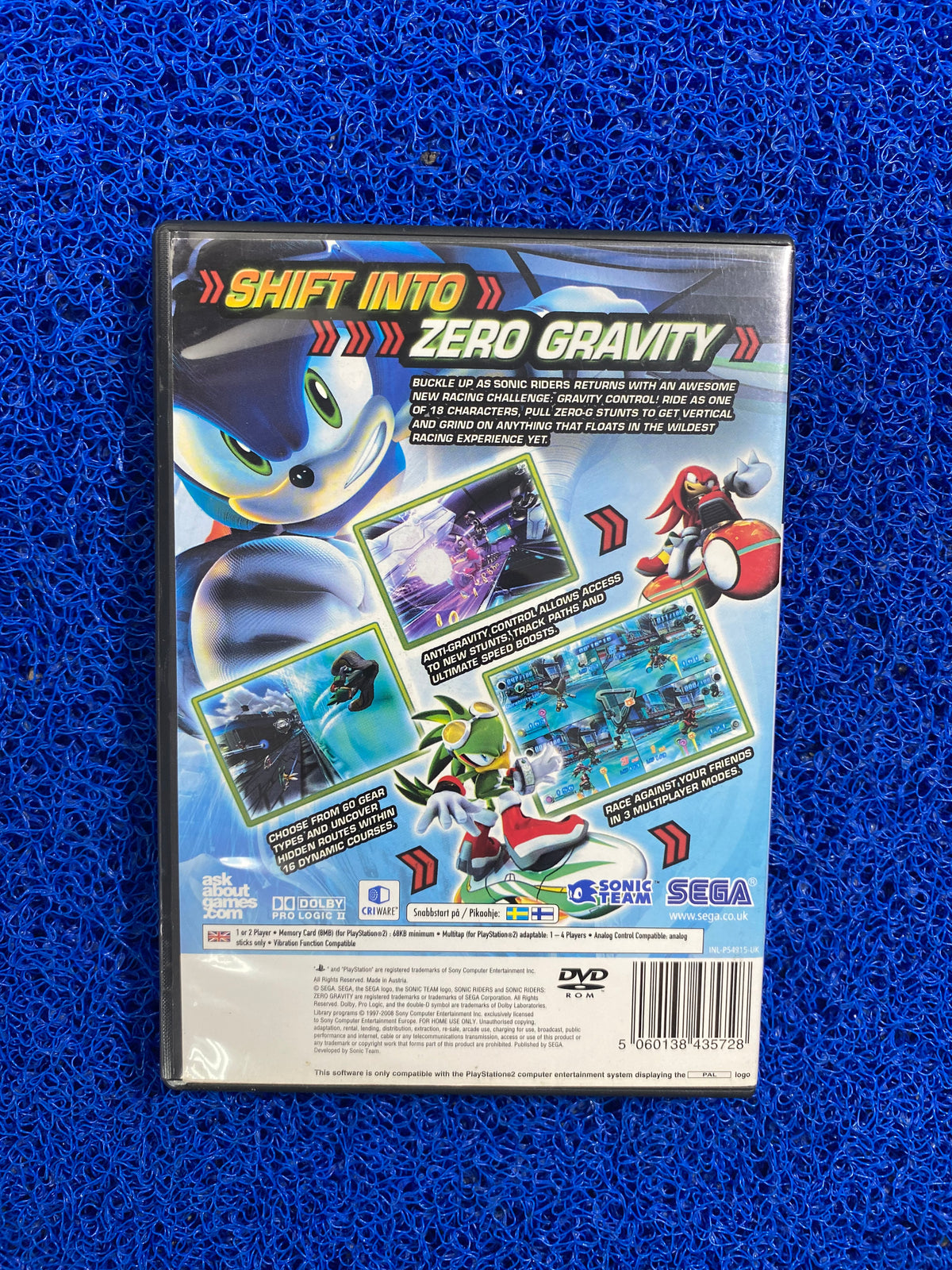 PS2# Sonic riders zero gravity (E)