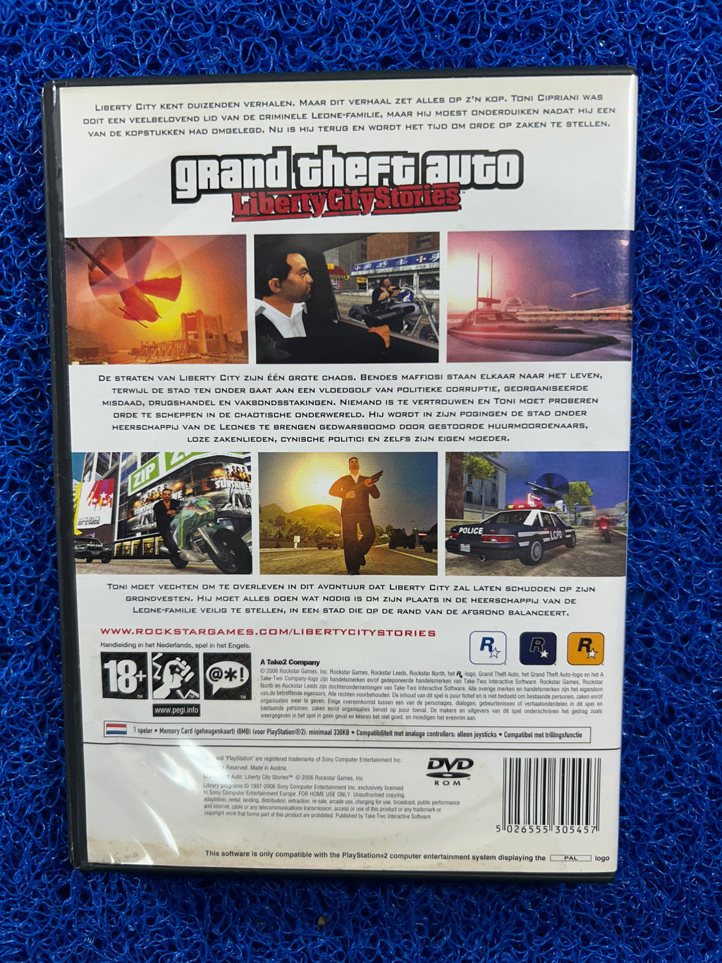 PS2 GTA Liberty city stories (E)