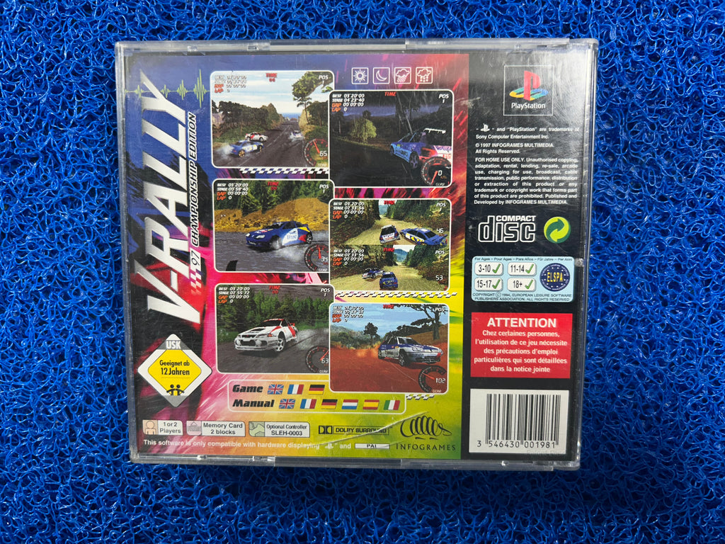 PS1# V-rally (E)
