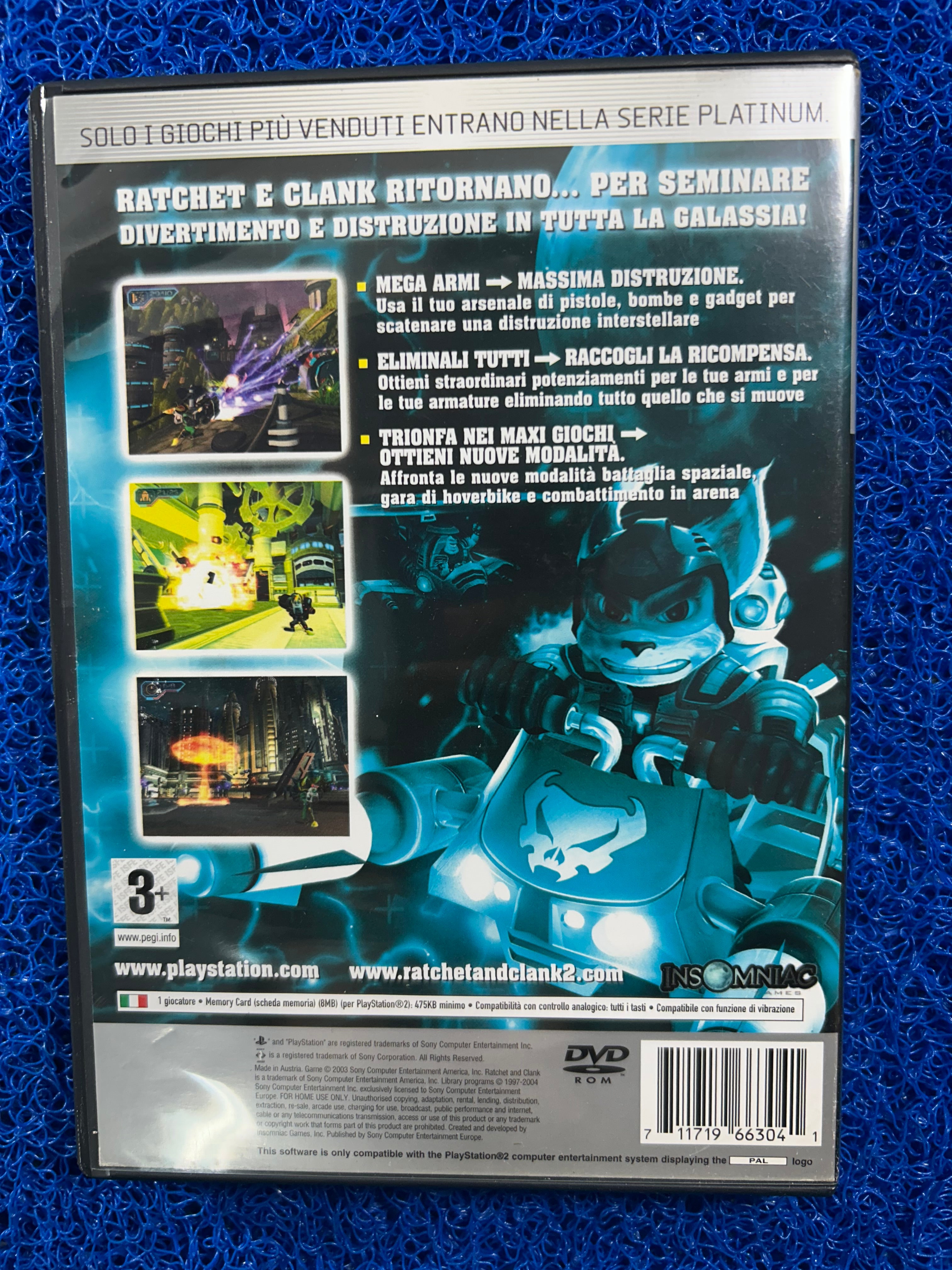 PS2 Ratchet clank 2 (E)