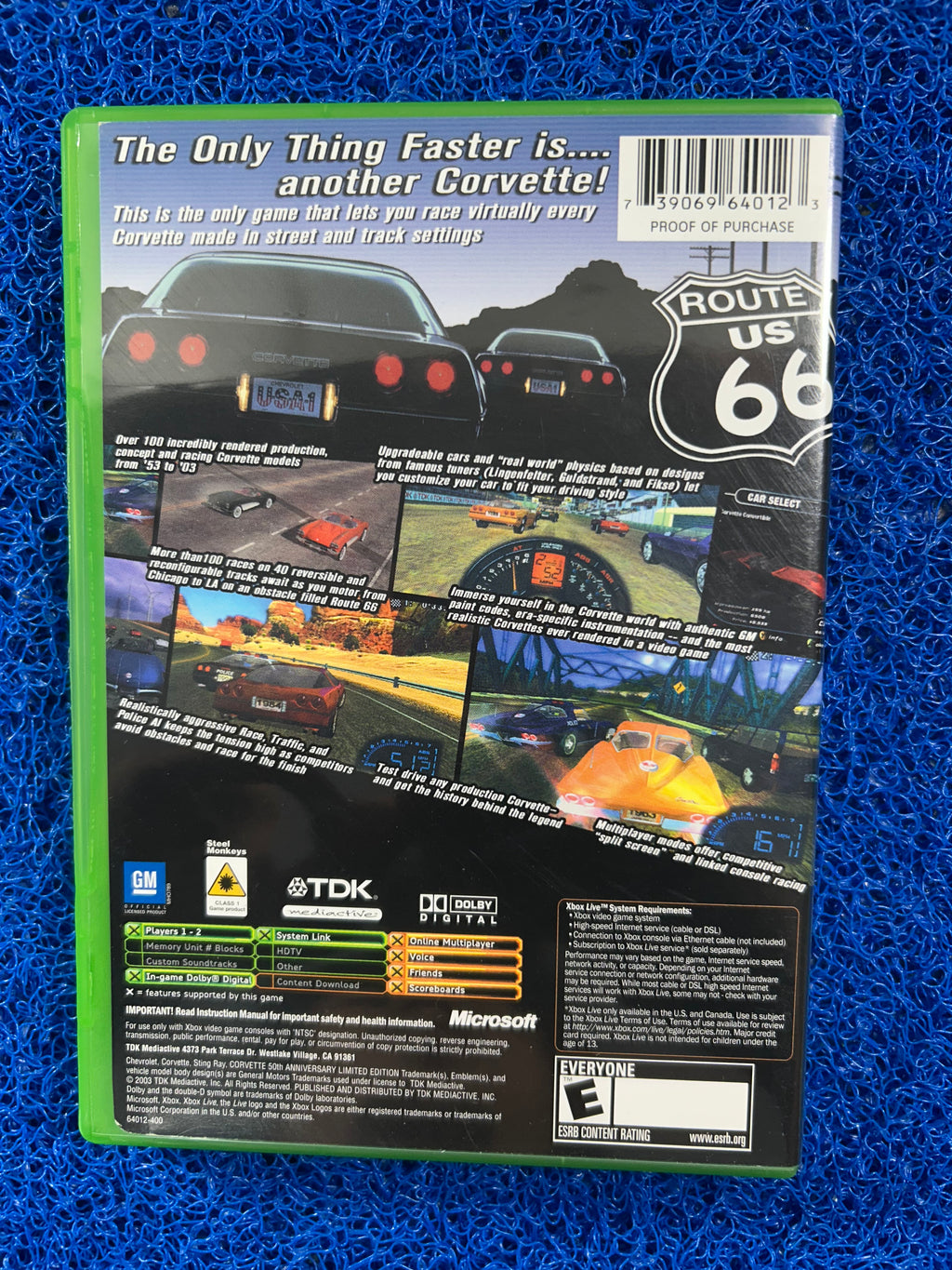 XBOX# Corvette (A)