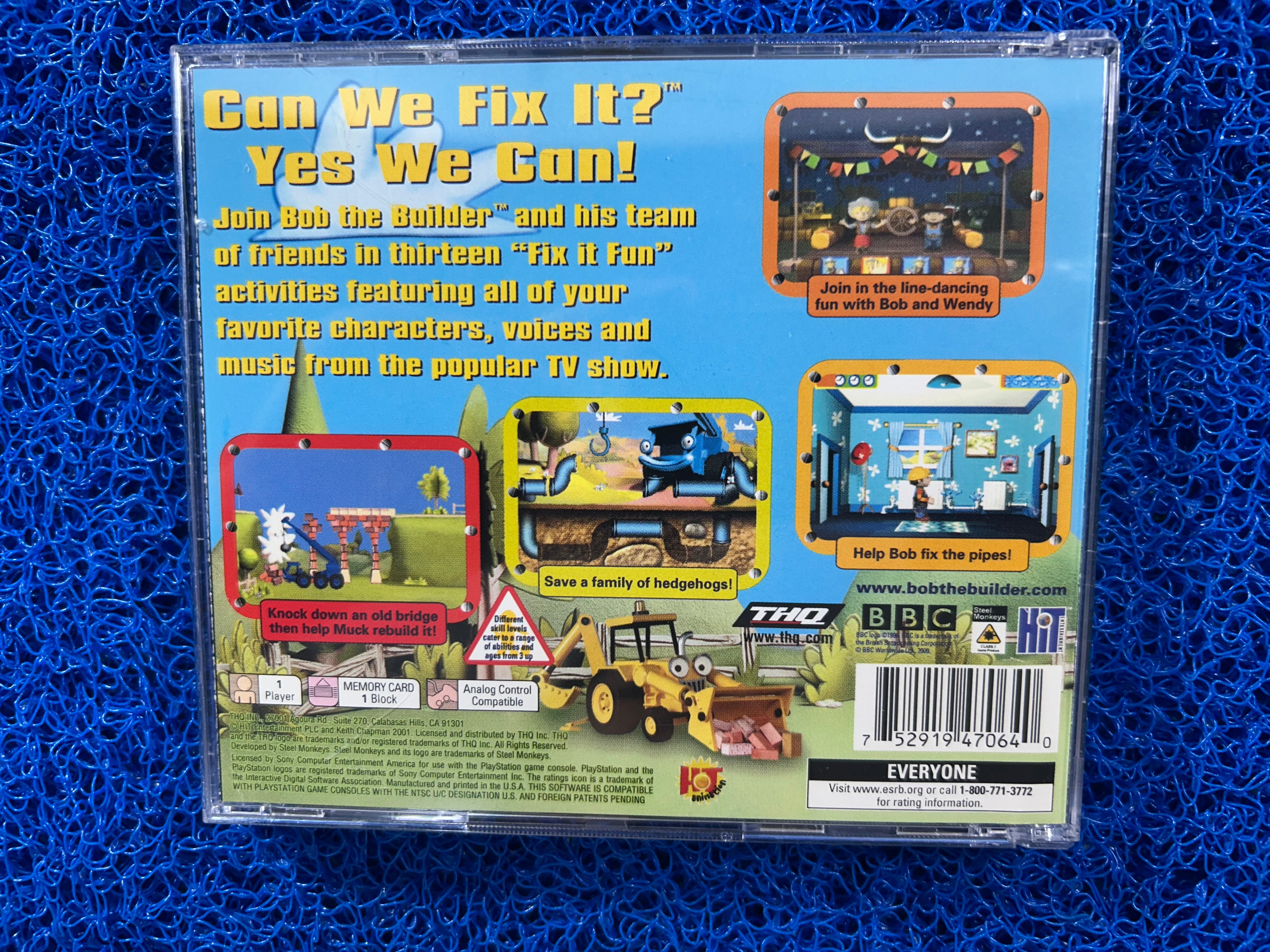 PS1 Bob the builder (A)