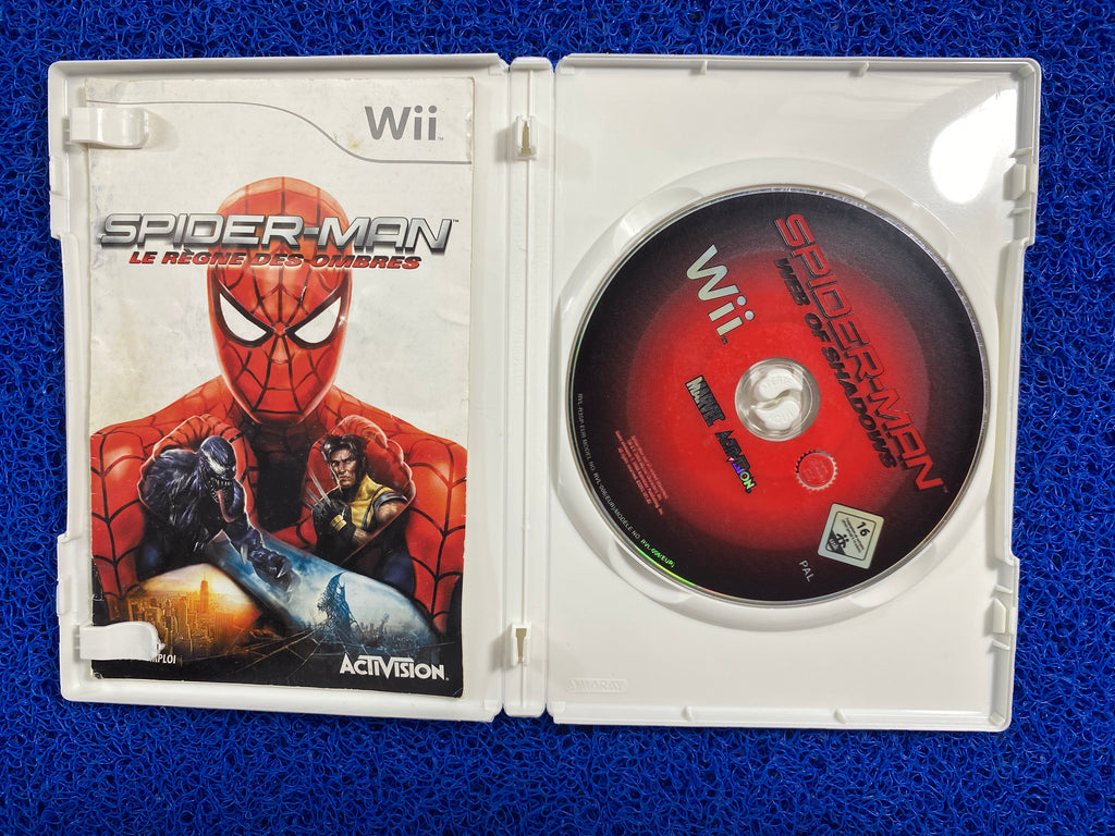WII# Spider man web of shadow (E)