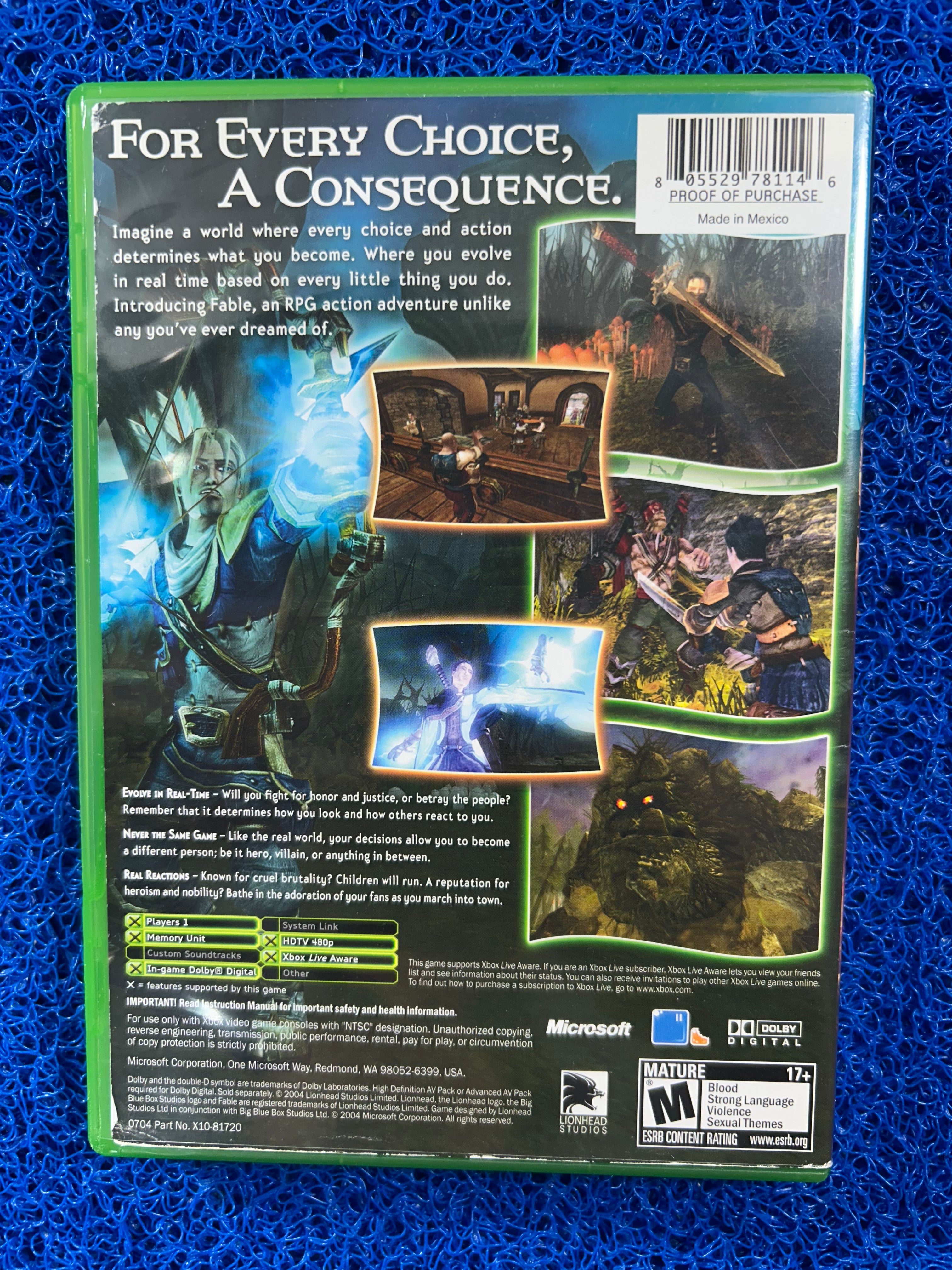 XBOX# Fable (A)