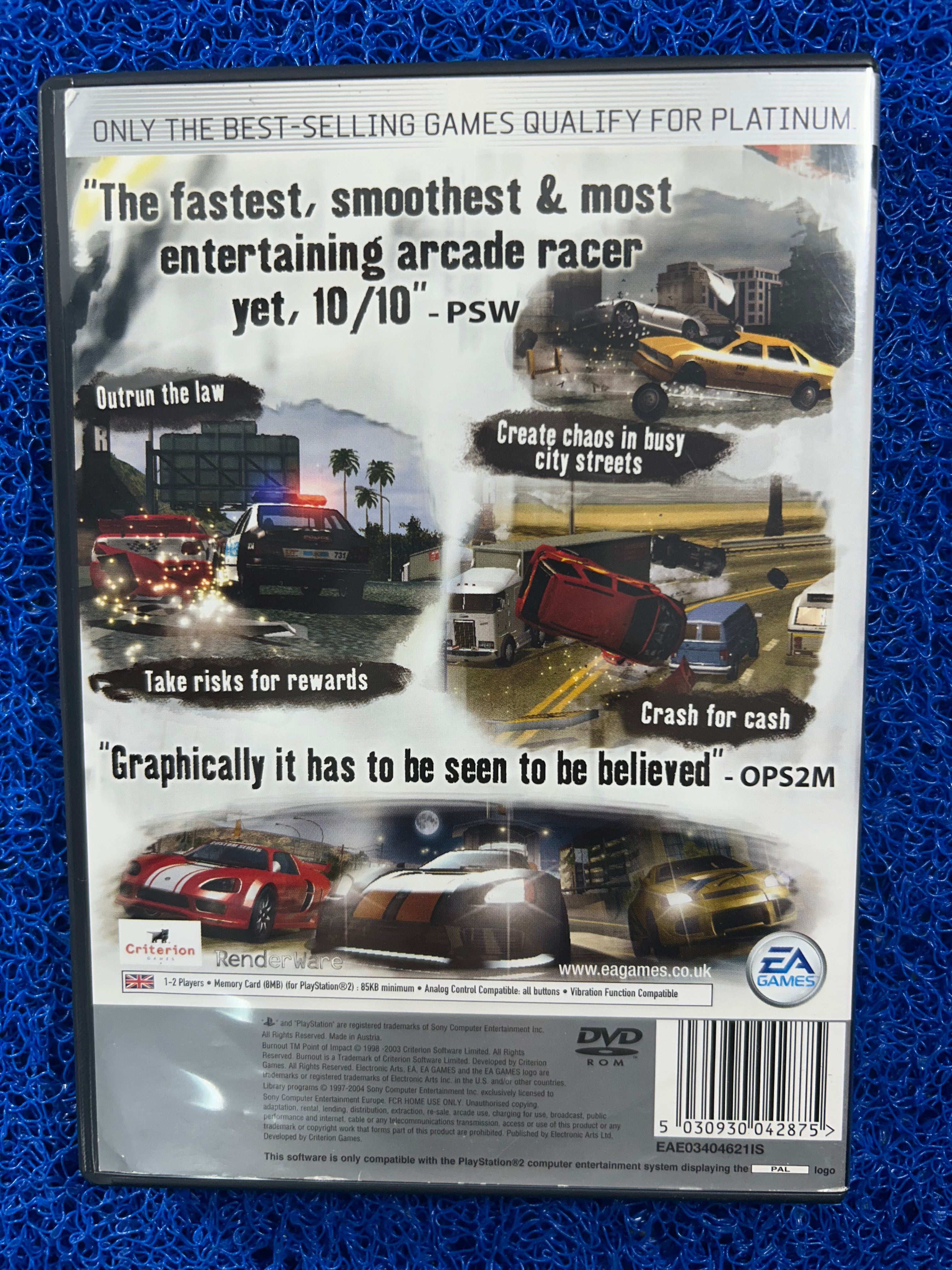 PS2 Burnout 2 (E)
