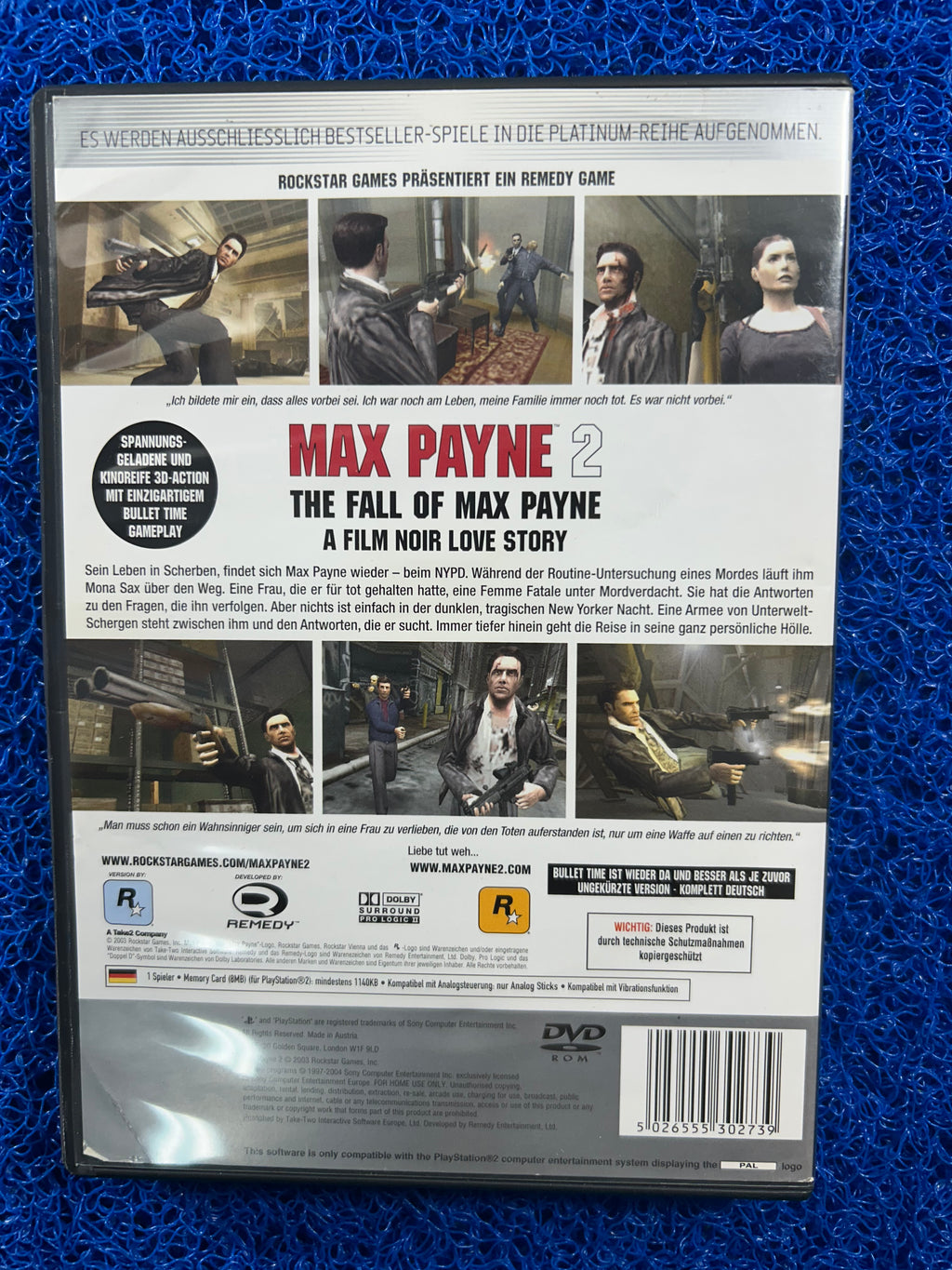 PS2 Max payne 2 (E)
