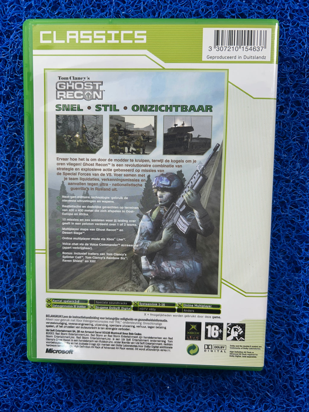 XBOX Ghost recon (E)