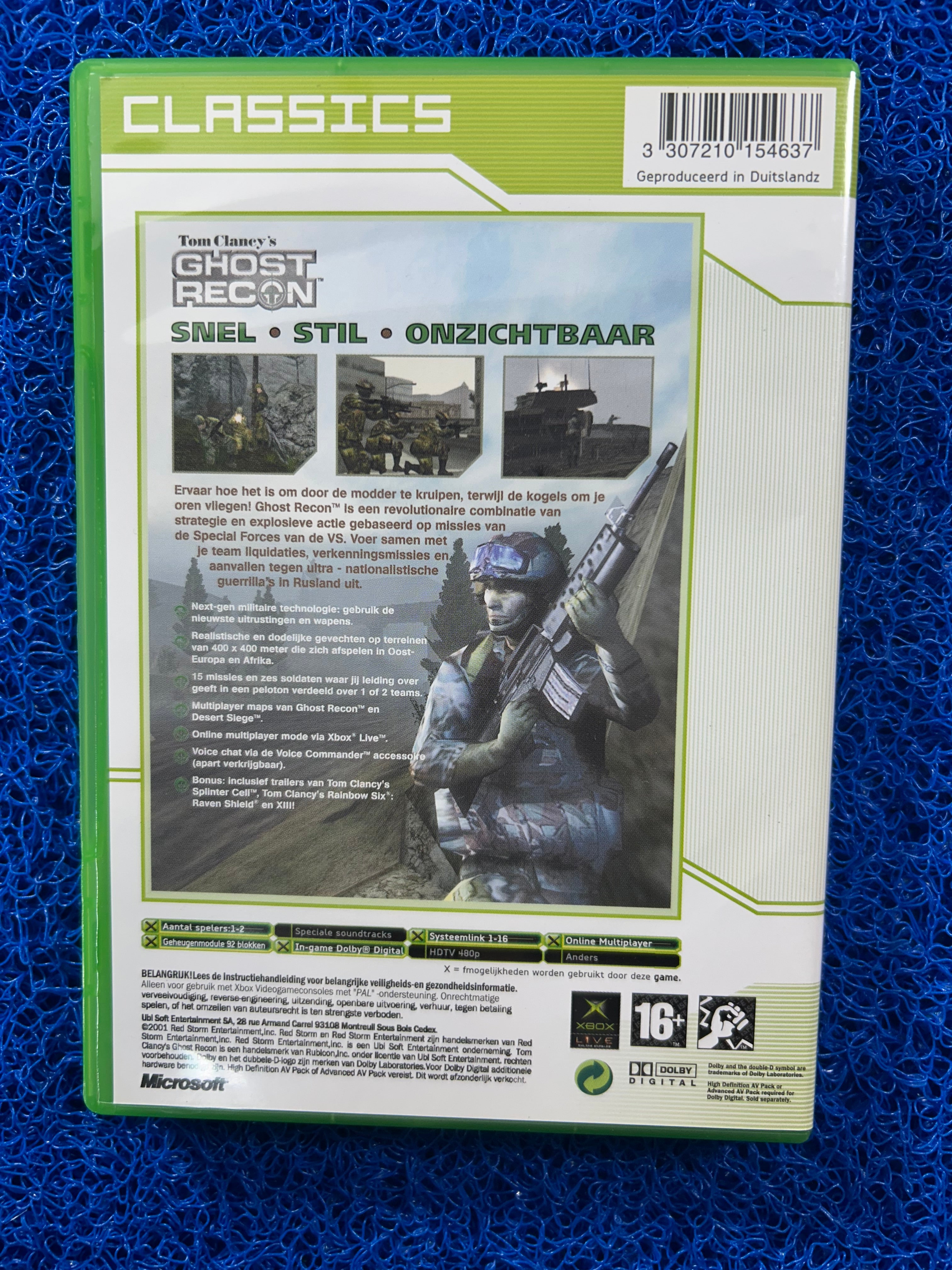 XBOX Ghost recon (E)