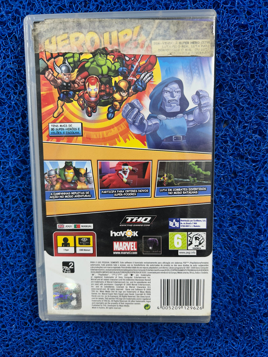 PSP# Marvel super hero Squad (E)
