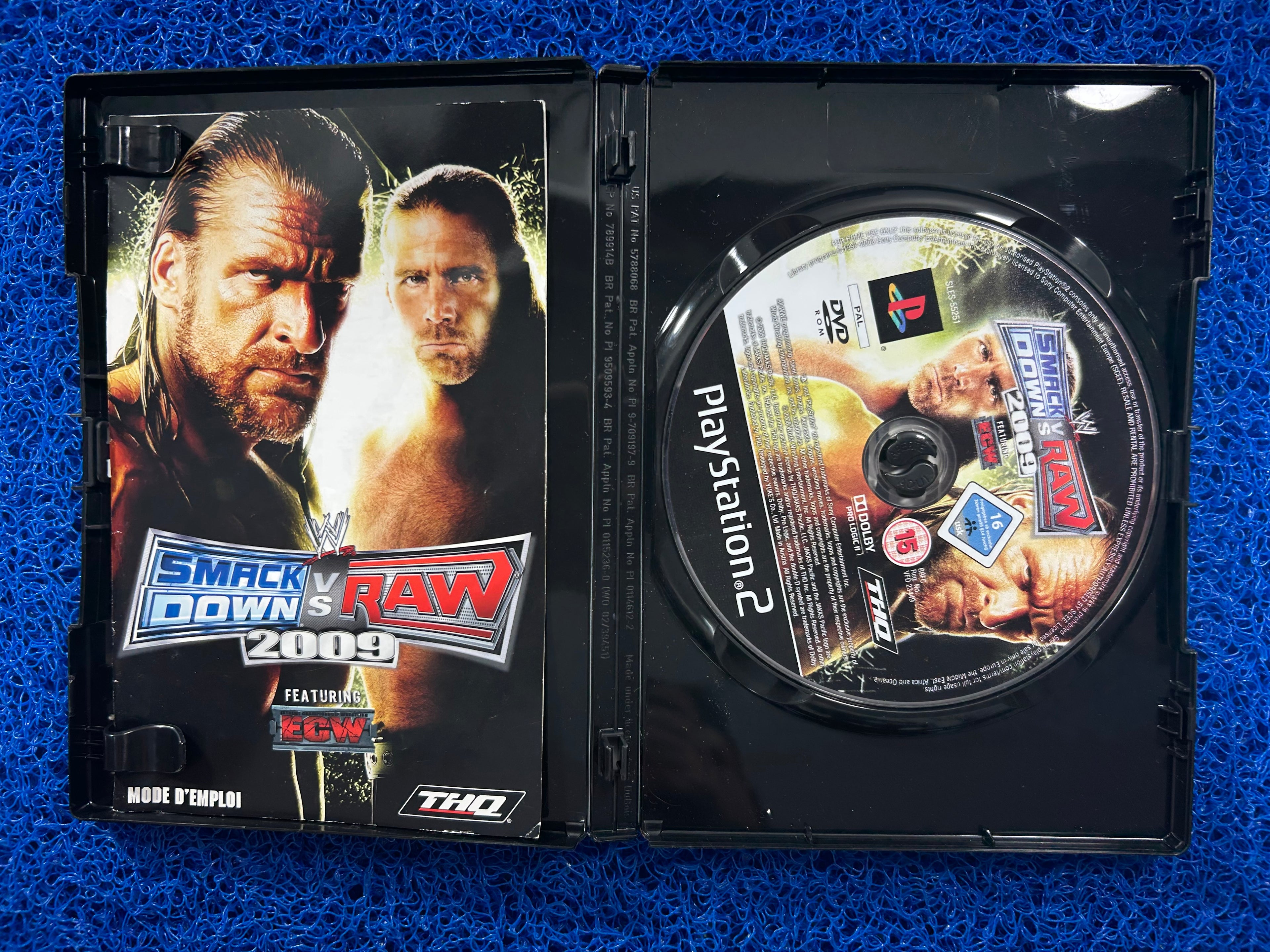 PS2 Smackdown vs. raw 2009 (E)