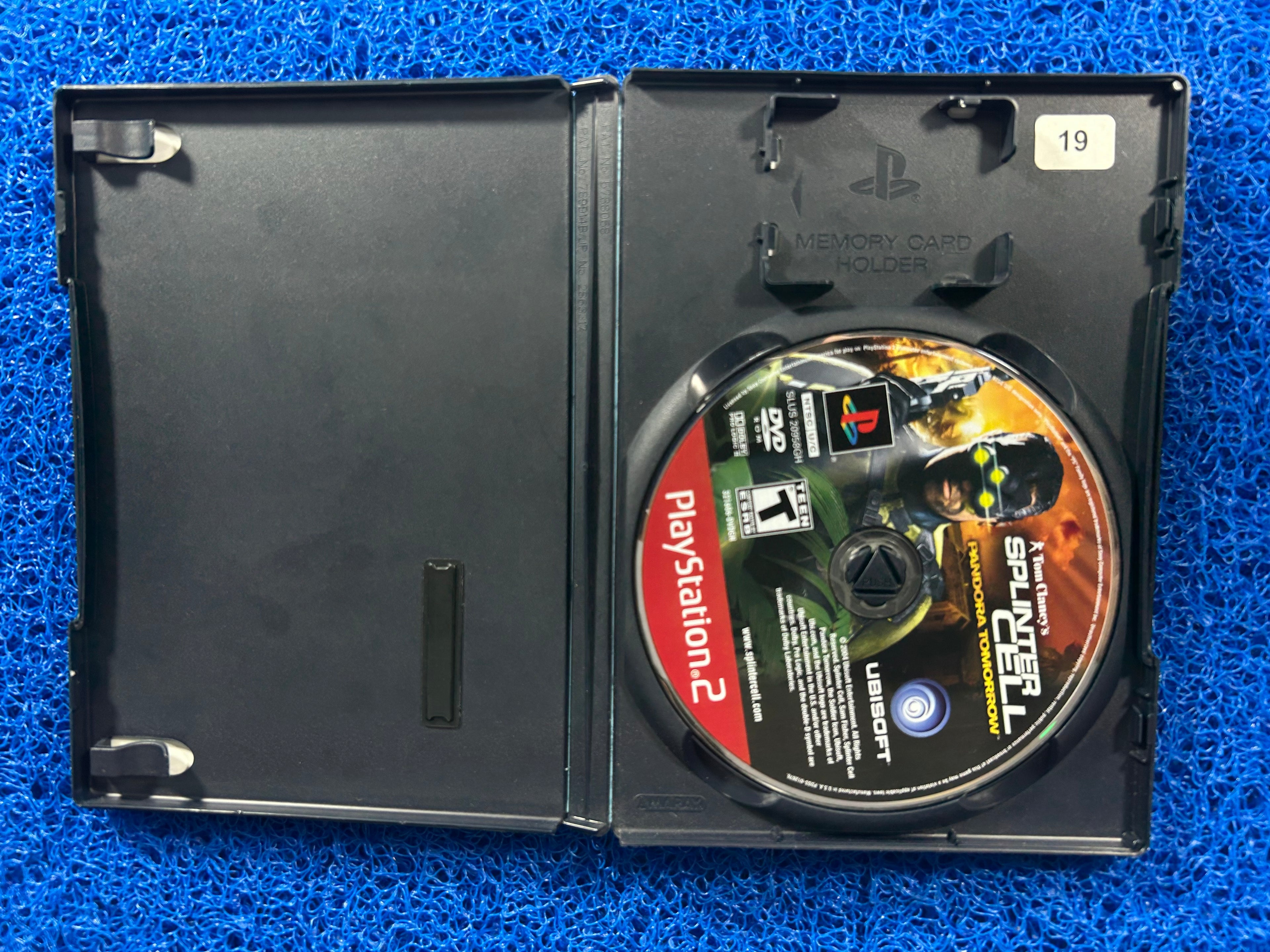 PS2 Splinter cell Pandora tomorrow (A)