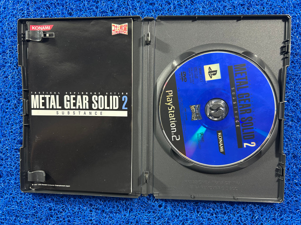 PS2 Metal gear solid 2 substance (J)