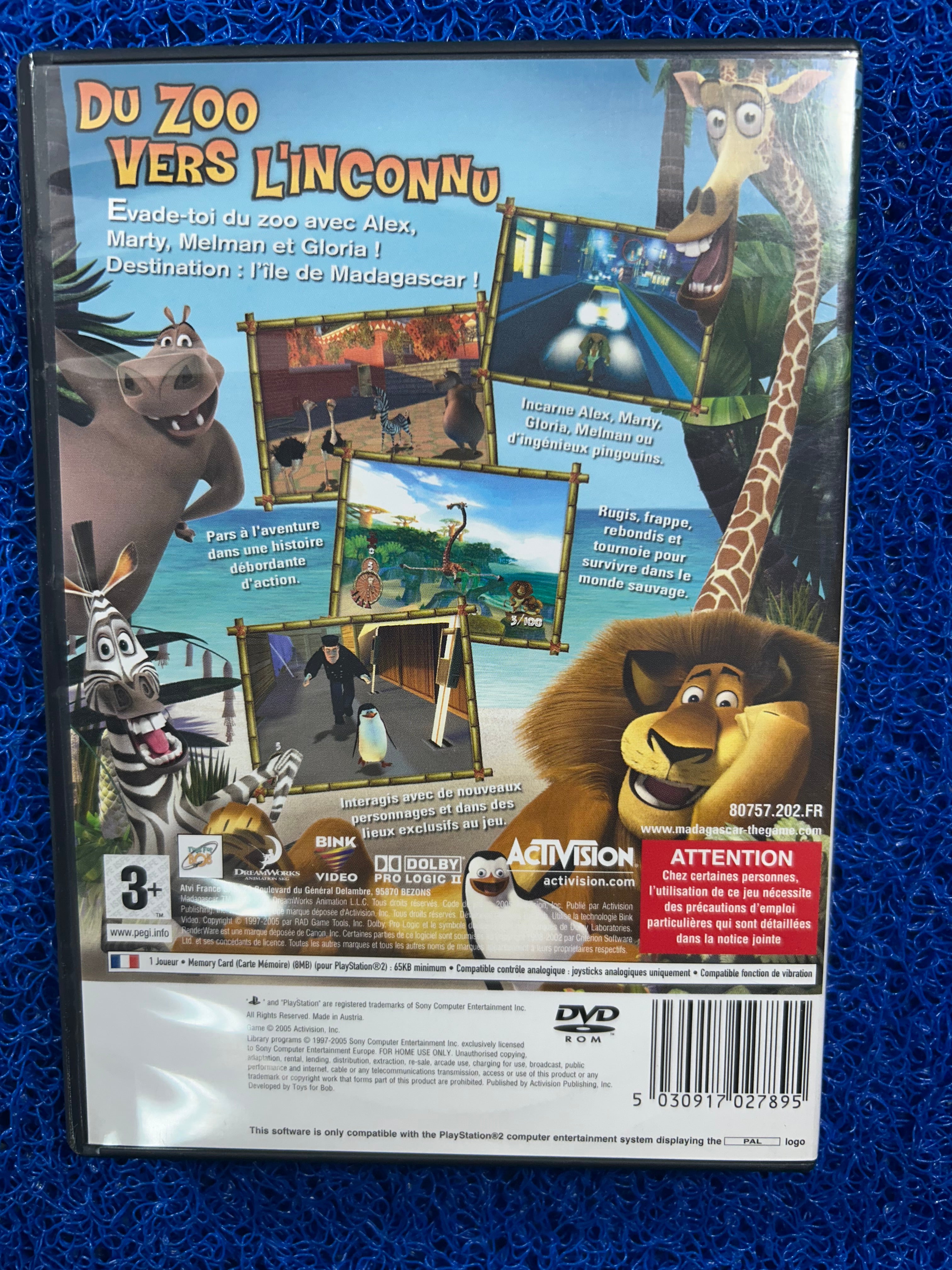 PS2 Madagascar (E)