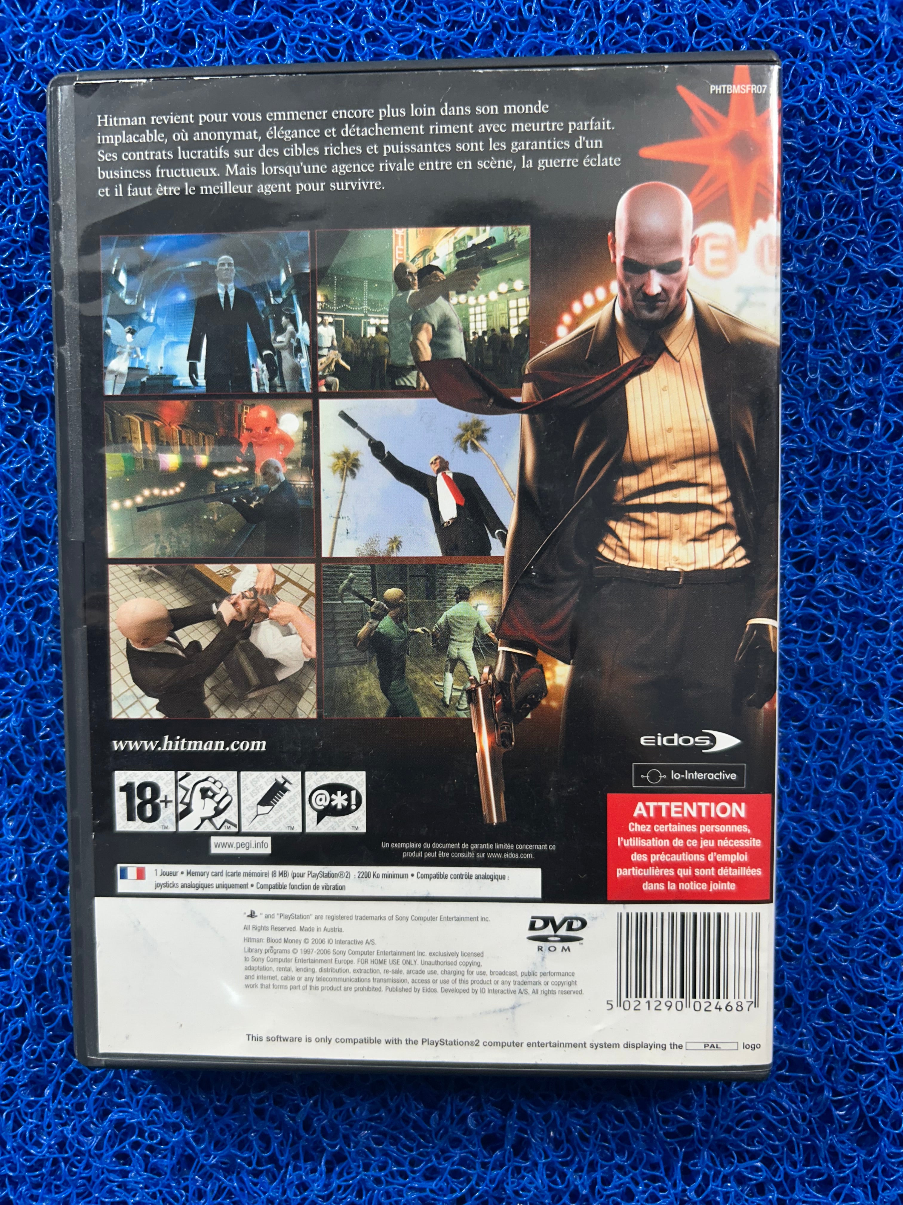 PS2 Hitman Blood money (E)