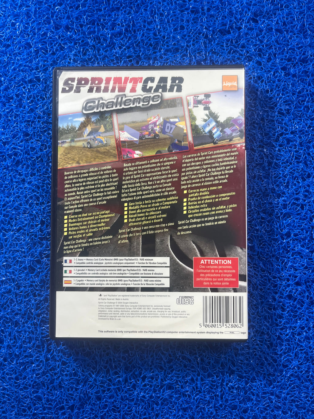 PS2 Sprint Car Challenge (E)