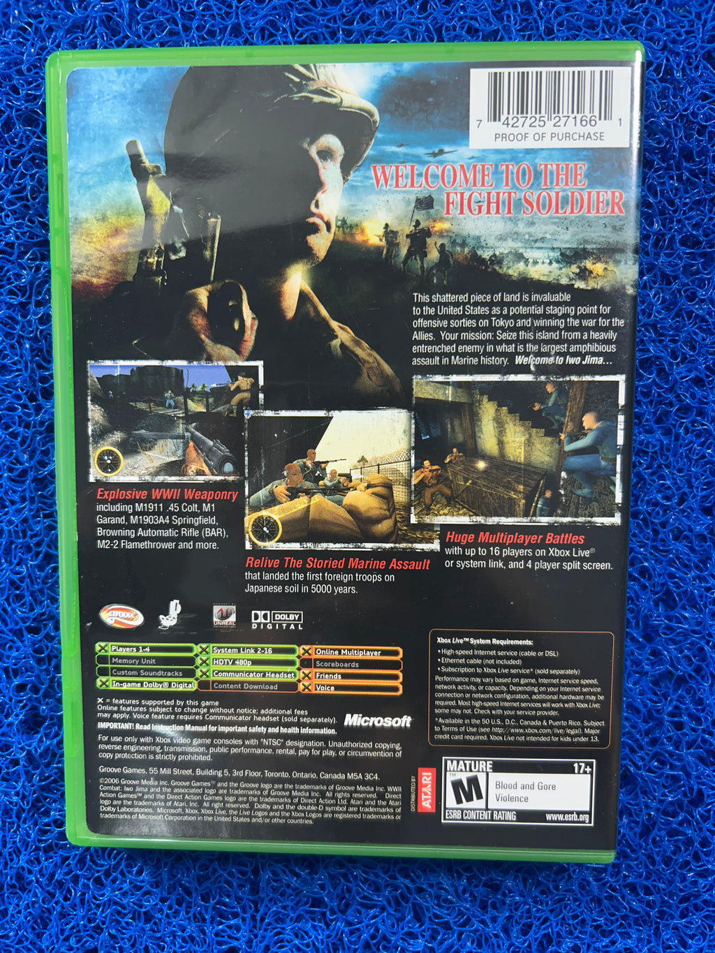 XBOX World war II combat (A)