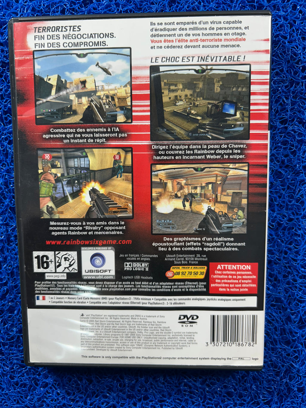 PS2 Rainbow six lockdown (E)
