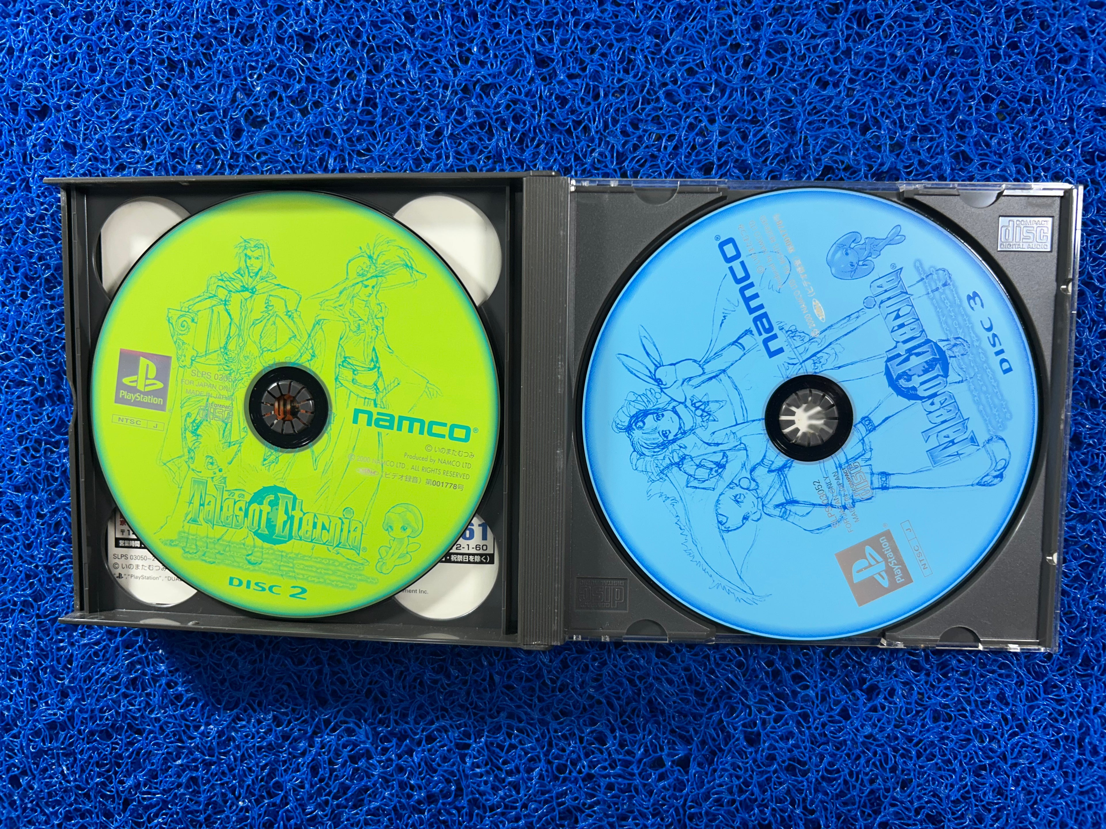 PS1# Tales of eternia (J)