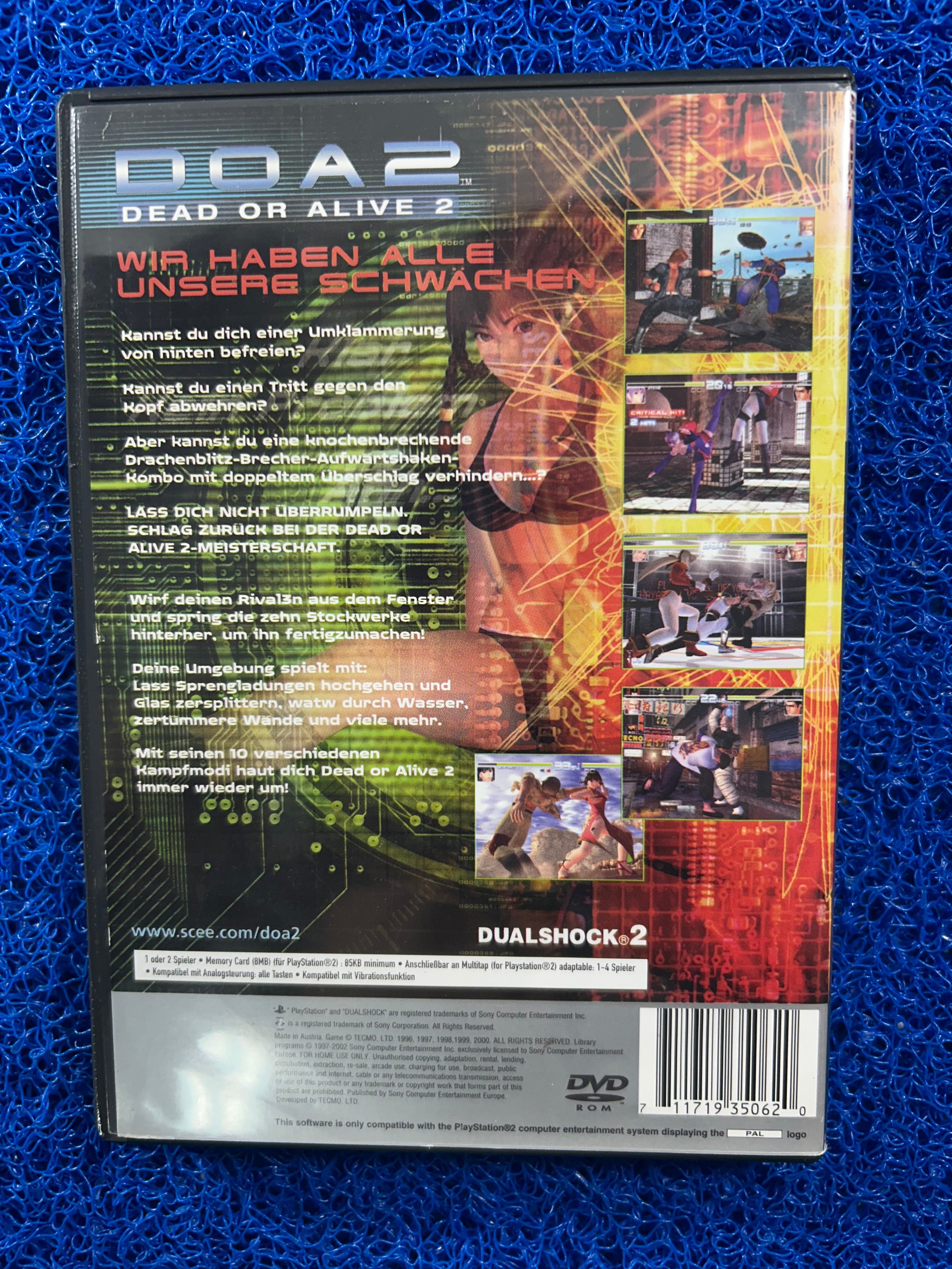 PS2 Dead or alive 2 (E)