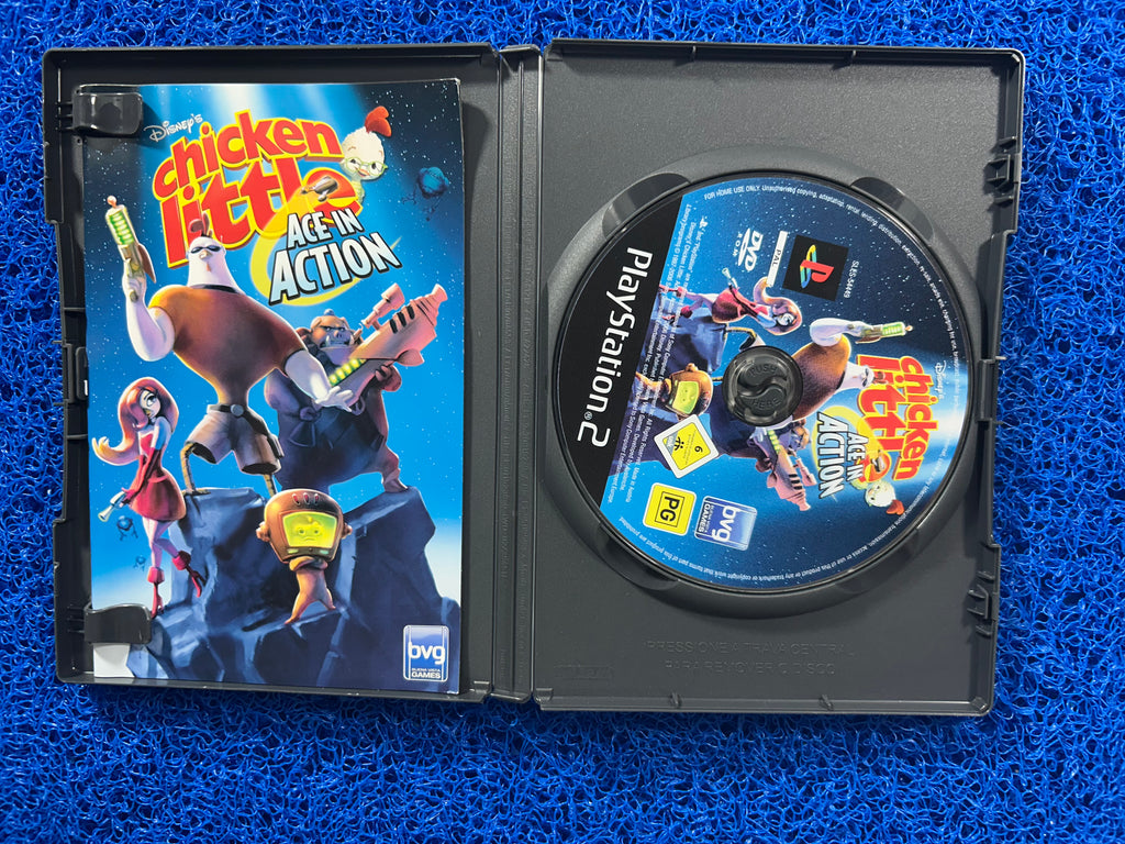 PS2 Chicken little ace in action (E)