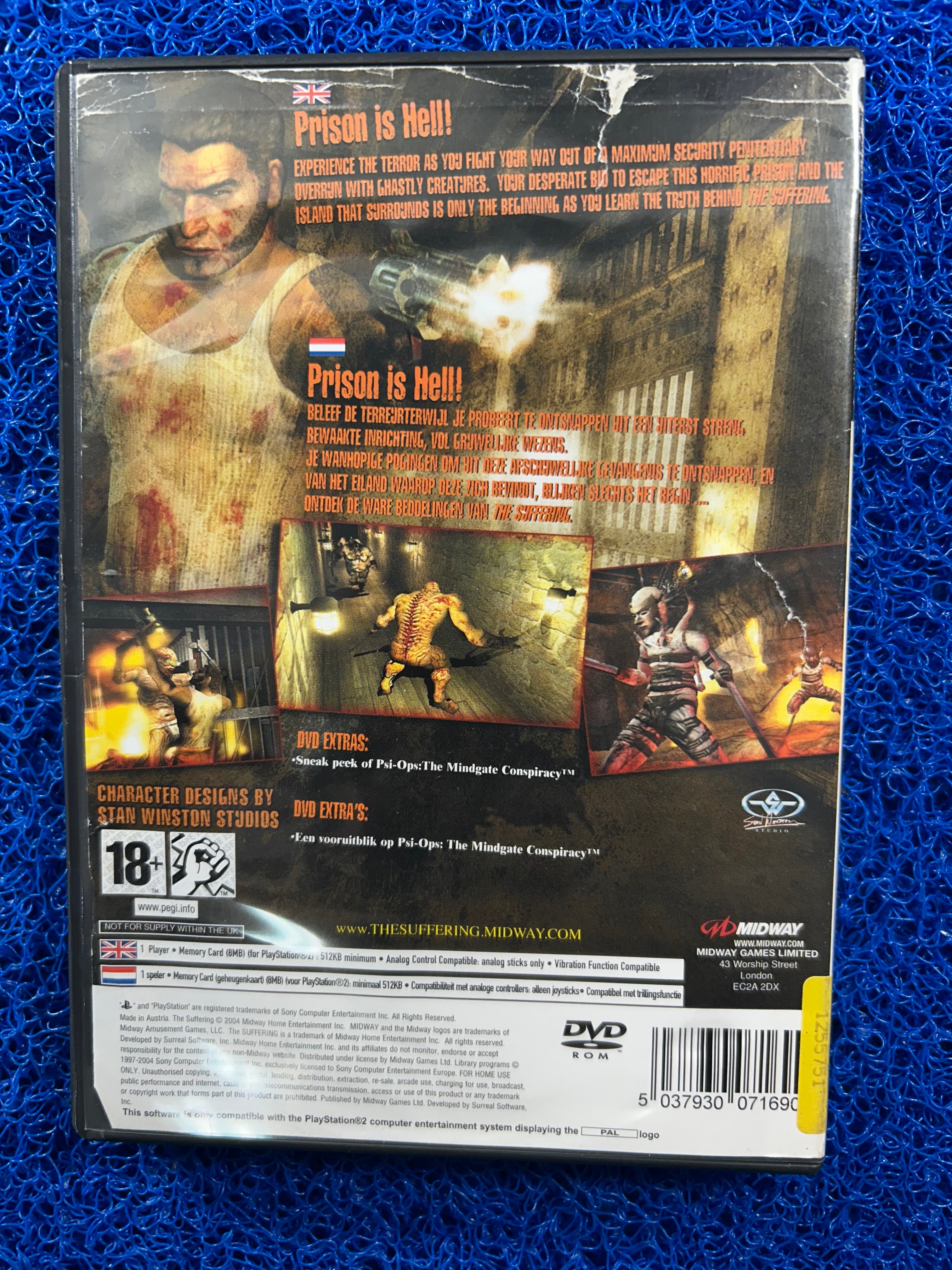 PS2 The suffering (E)
