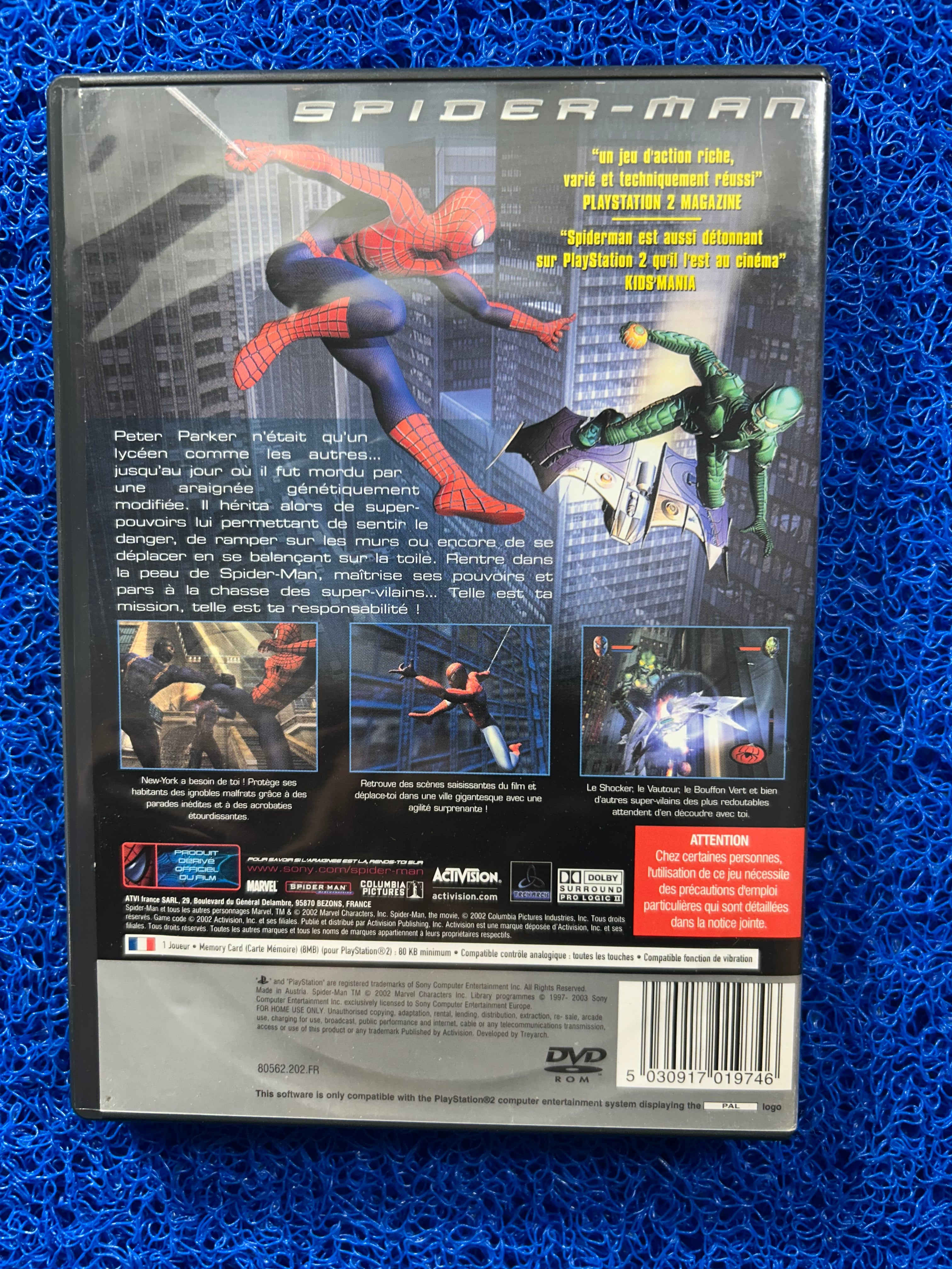 PS2 Spider-man (E)