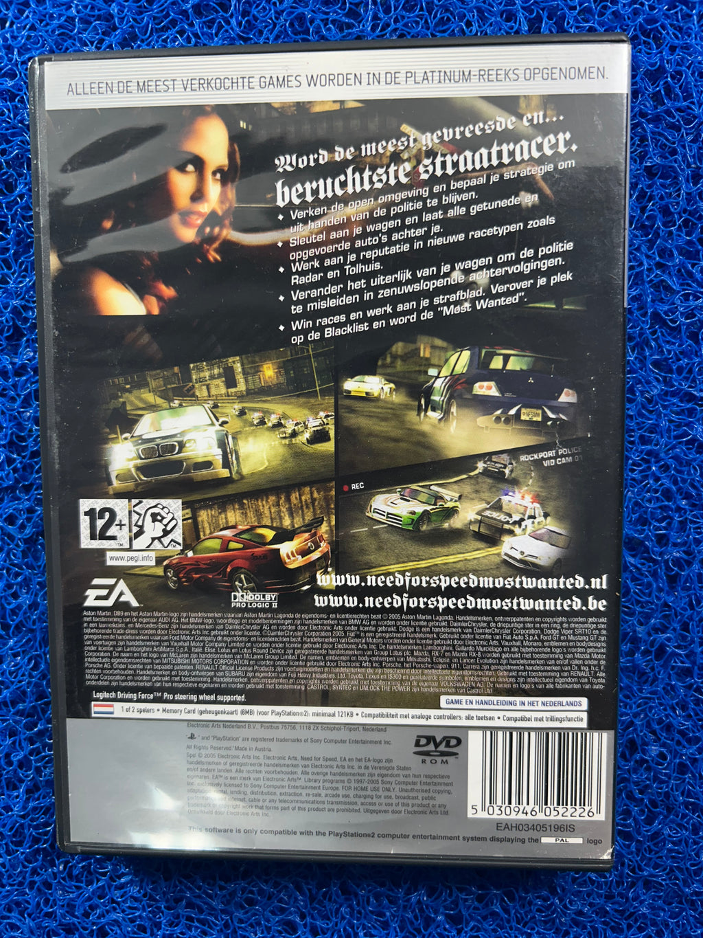 PS2 Need for speed most wanted (E)