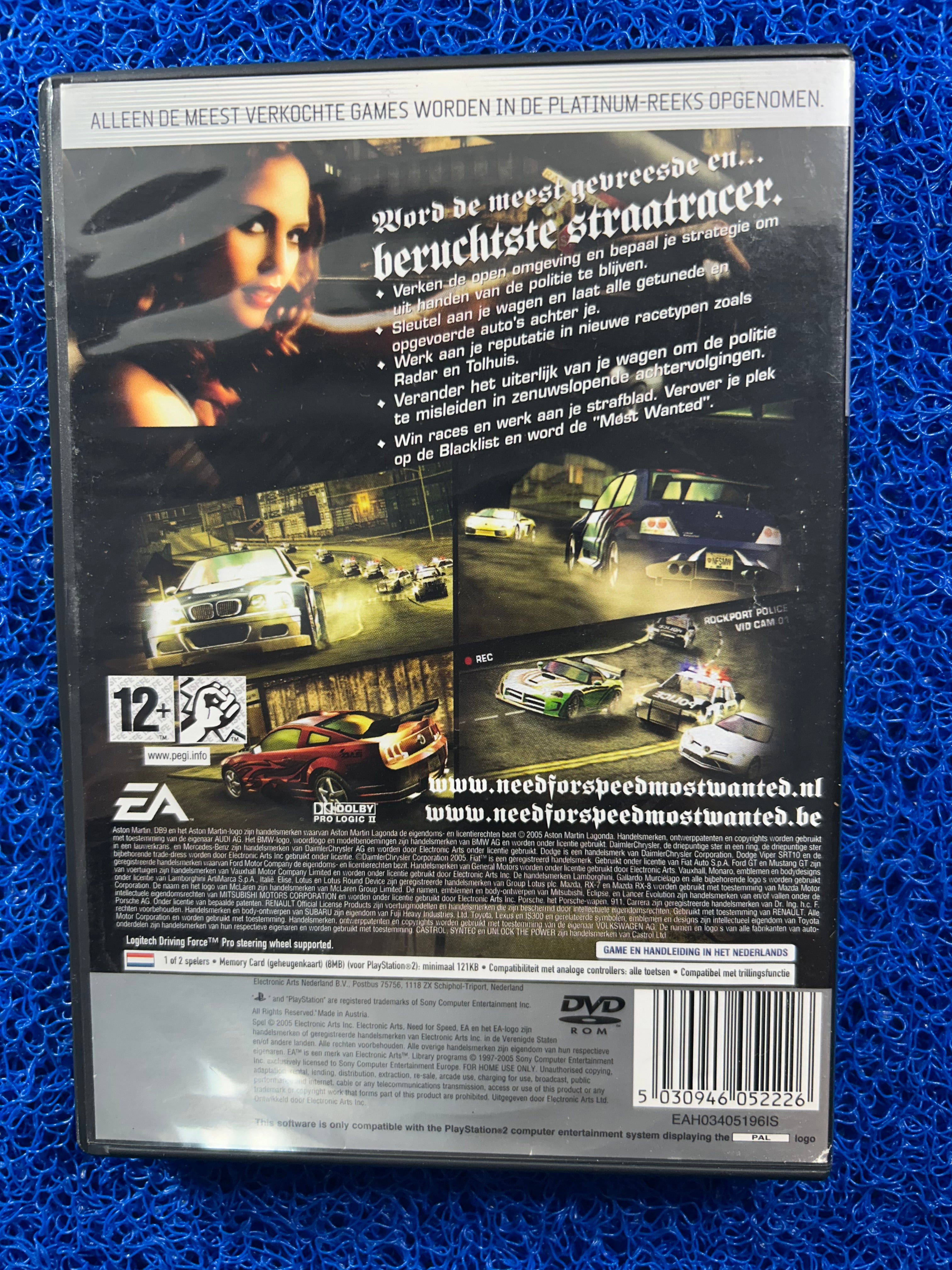 PS2 Need for speed most wanted (E)