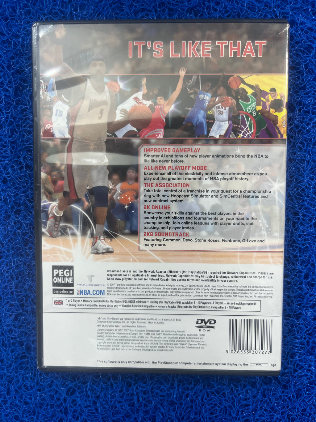 PS2 NBA2K8(E)