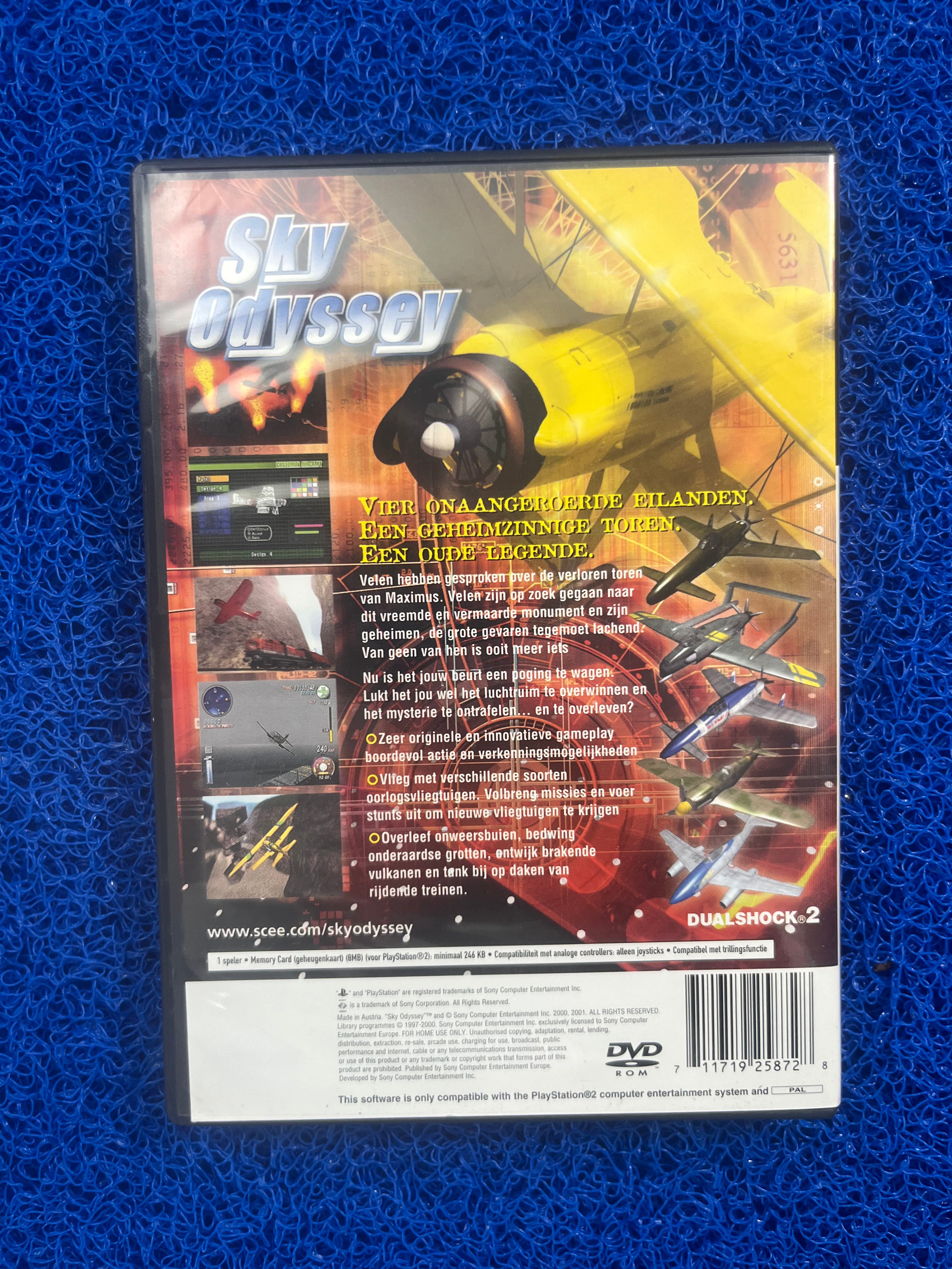 PS2 Sky Odyssey (E)