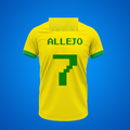 * Camisa Allejo International Super Star Soccer